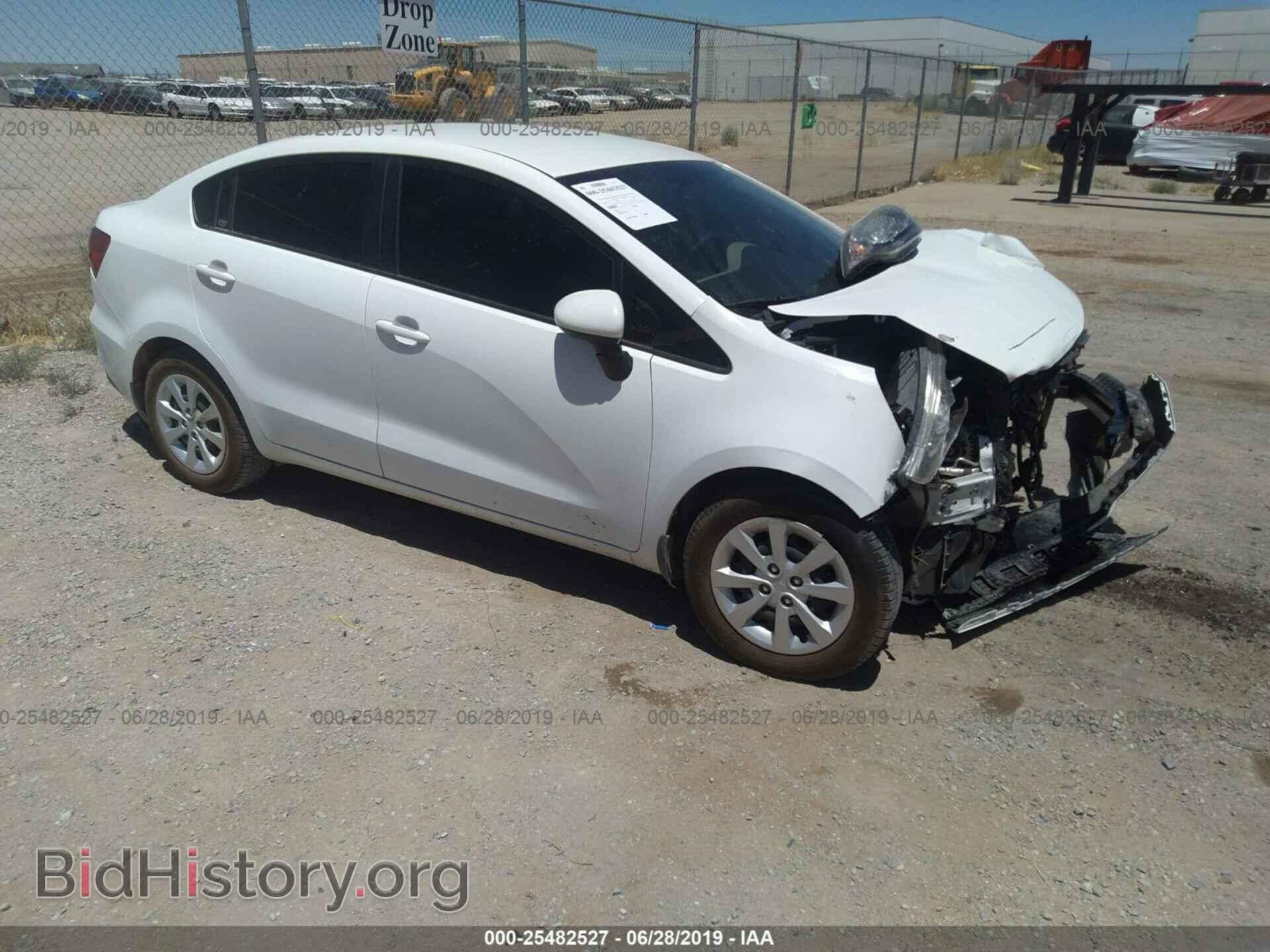 Фотография KNADM4A38G6620153 - KIA RIO 2016