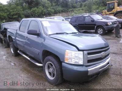 2009 Chevrolet SILVERADO K1500/K1500 LS, синий — VIN 3GCEK13C19G123875, IAAI