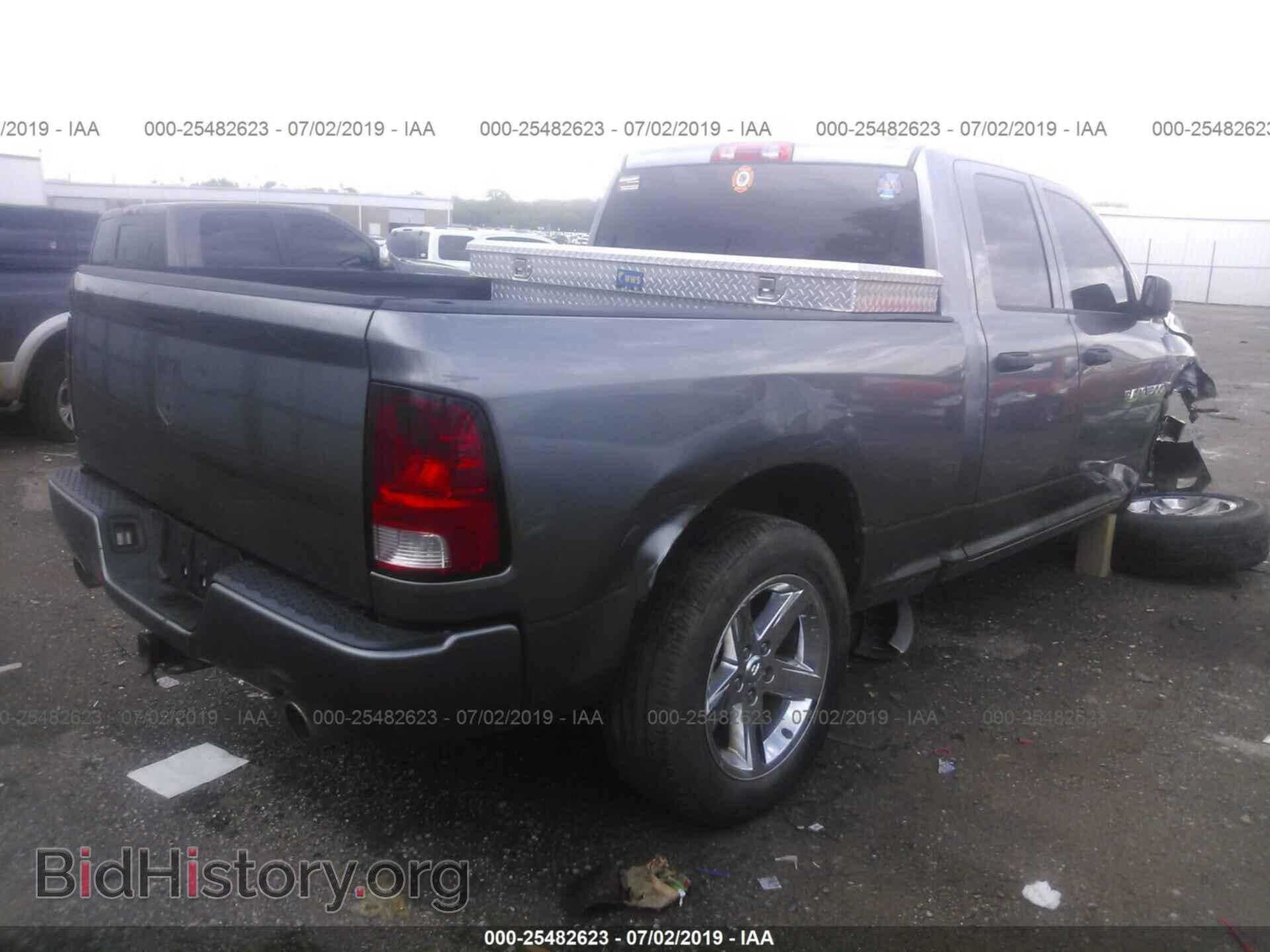 2012 DODGE RAM 1500 - VIN: 1C6RD6FT5CS323685 - Фото 4