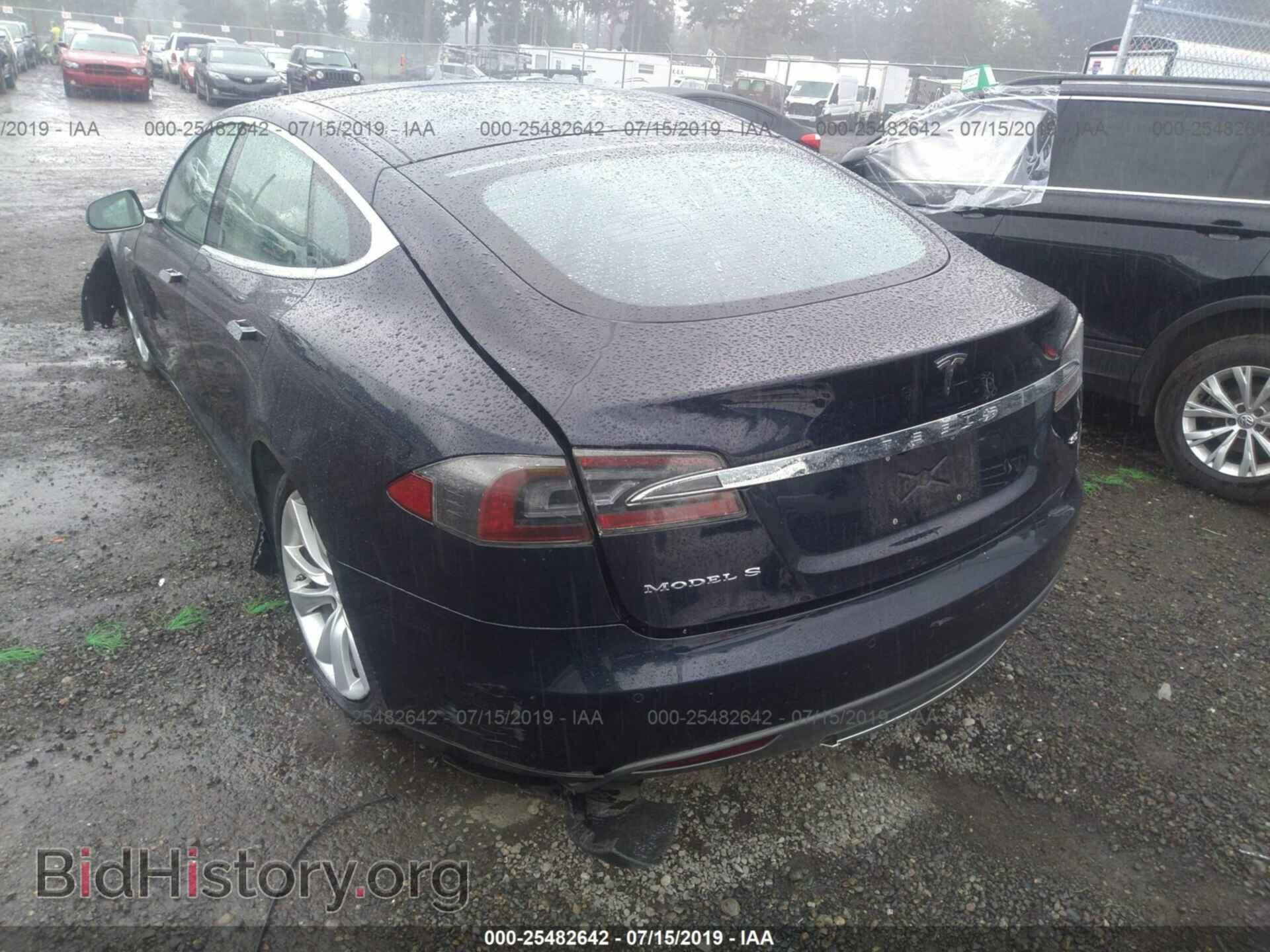 2014 TESLA MODEL S - VIN: 5YJSA1H18EFP43944 - Фото 3