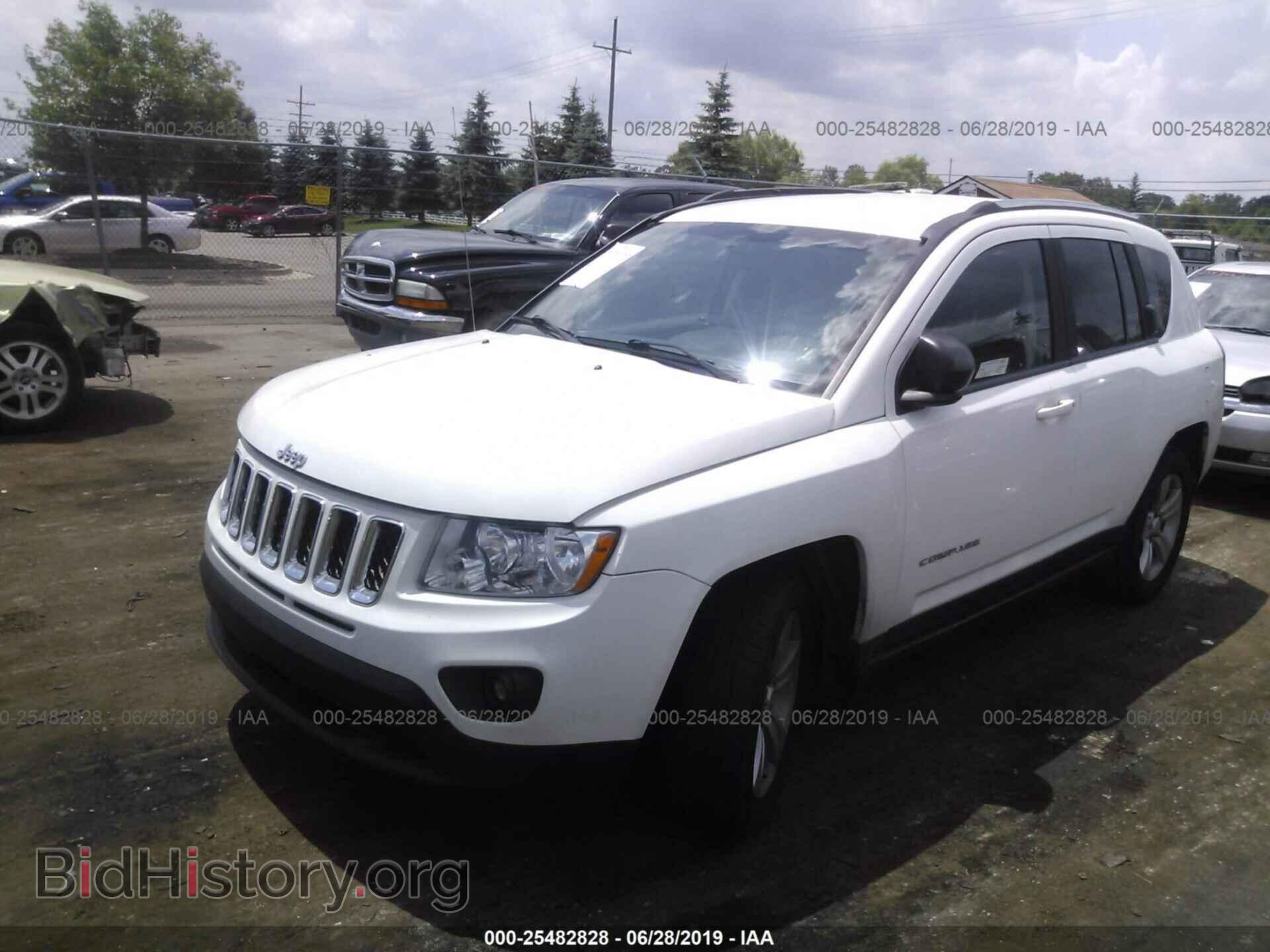 2012 JEEP COMPASS - VIN: 1C4NJCBB0CD724836 - Фото 2