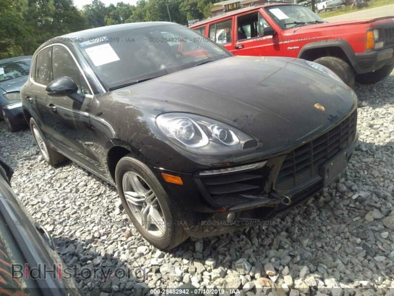 2016 Porsche MACAN S (VIN WP1AB2A58GLB50756) — фото 1 из 10, IAAI, повреждение: левая передняя часть