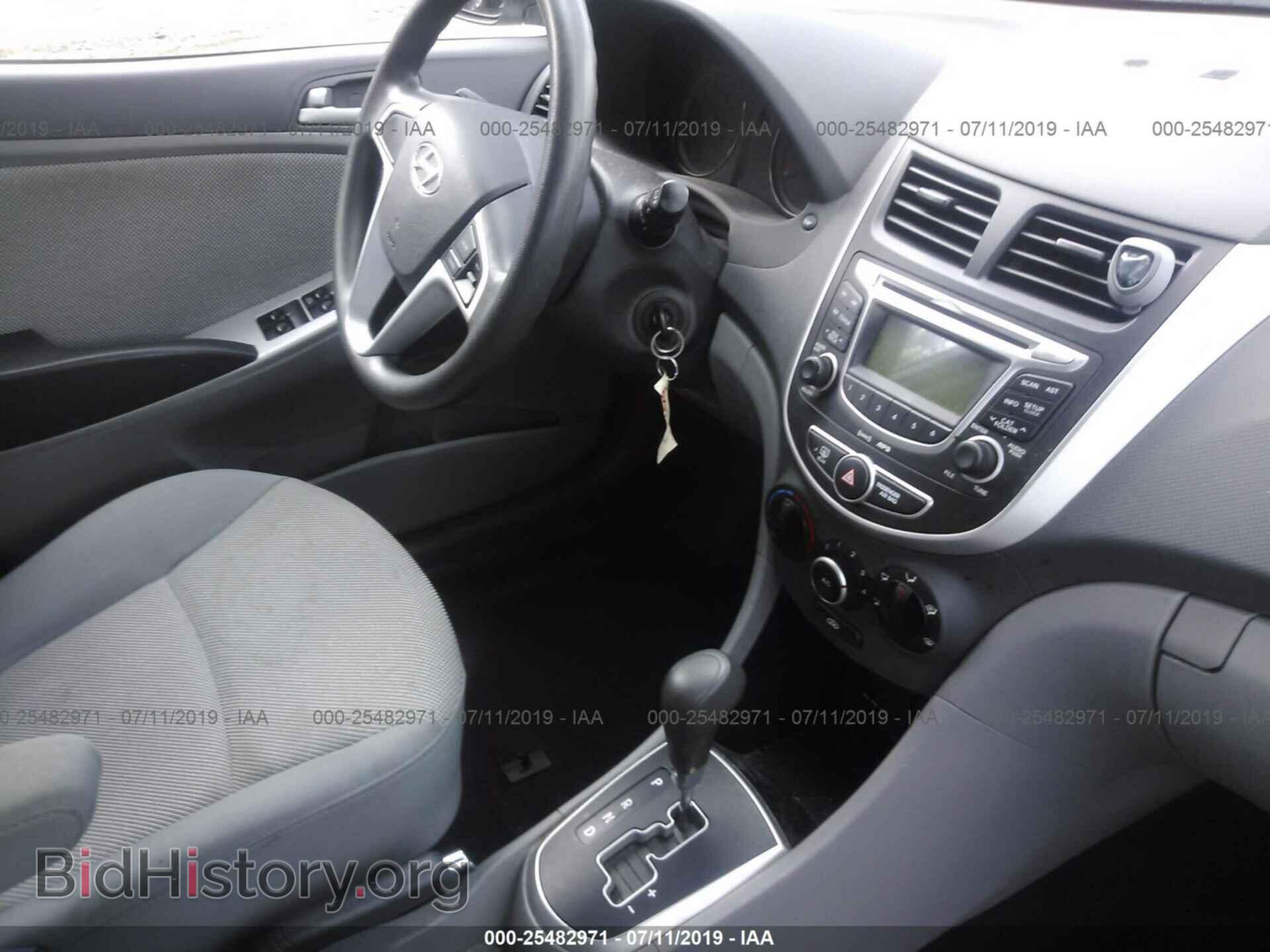 2013 HYUNDAI ACCENT - VIN: KMHCT5AEXDU082244 - Фото 5