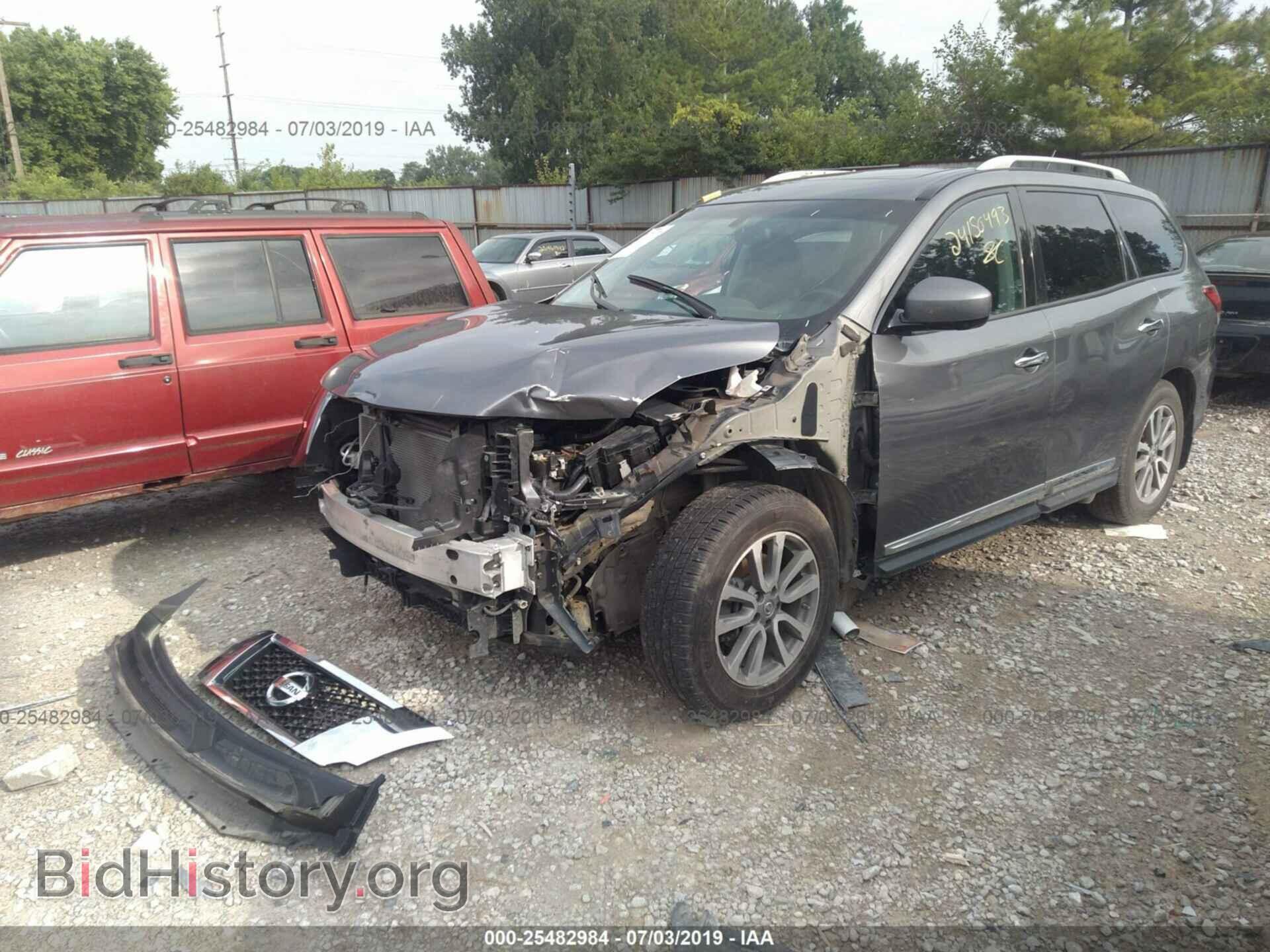 2015 NISSAN PATHFINDER - VIN: 5N1AR2MM2FC652284 - Фото 2