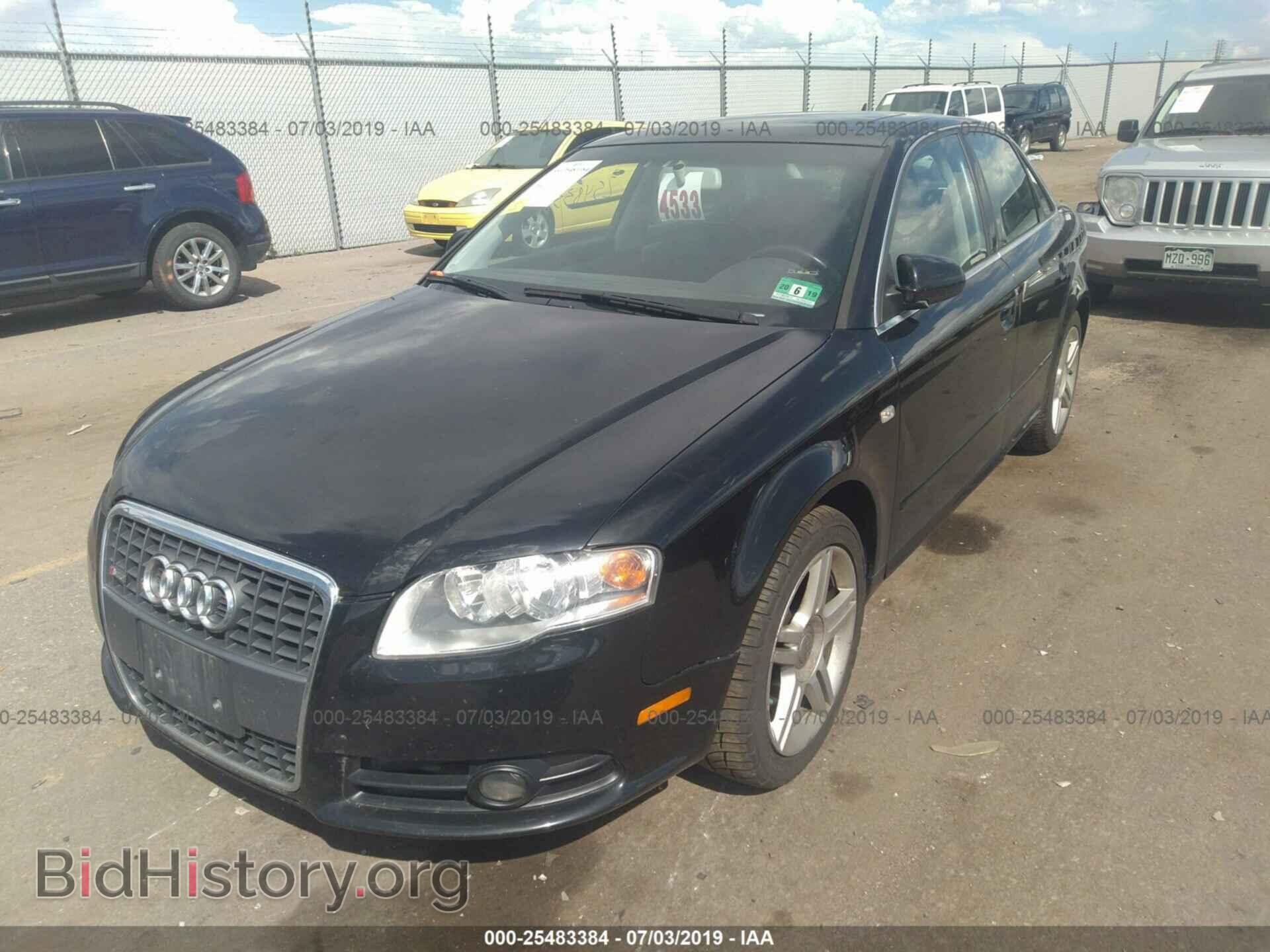 2008 AUDI A4 - VIN: WAUDF78E98A035132 - Фото 2