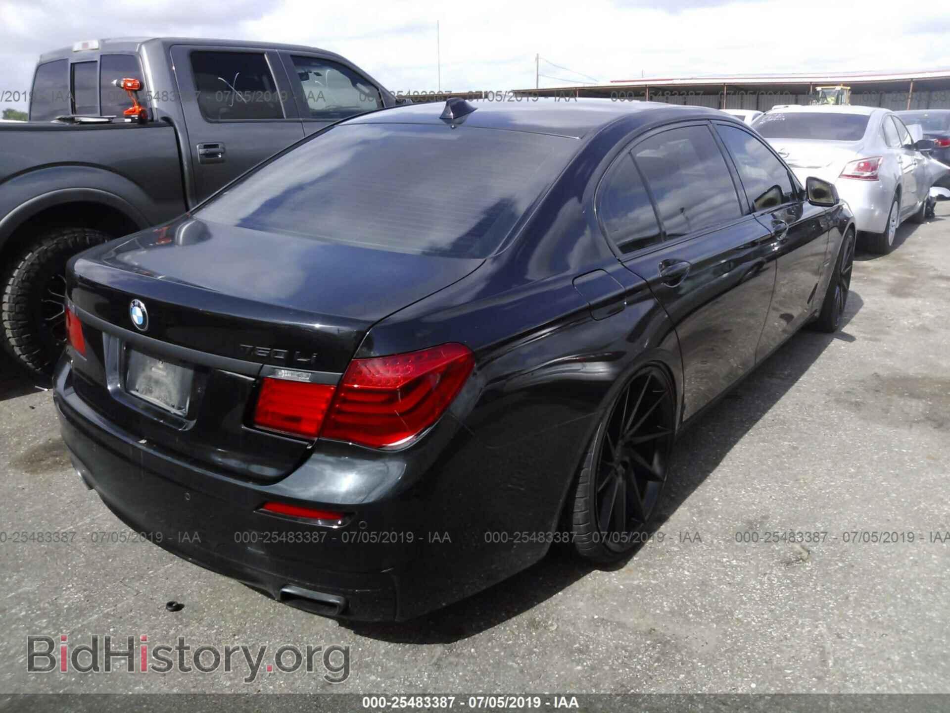 2012 BMW 750 - VIN: WBAKB8C54CC962732 - Фото 4