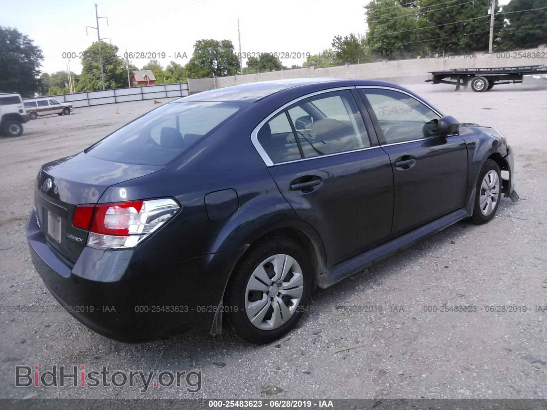 2013 SUBARU LEGACY - VIN: 4S3BMCA61D3013863 - Фото 4