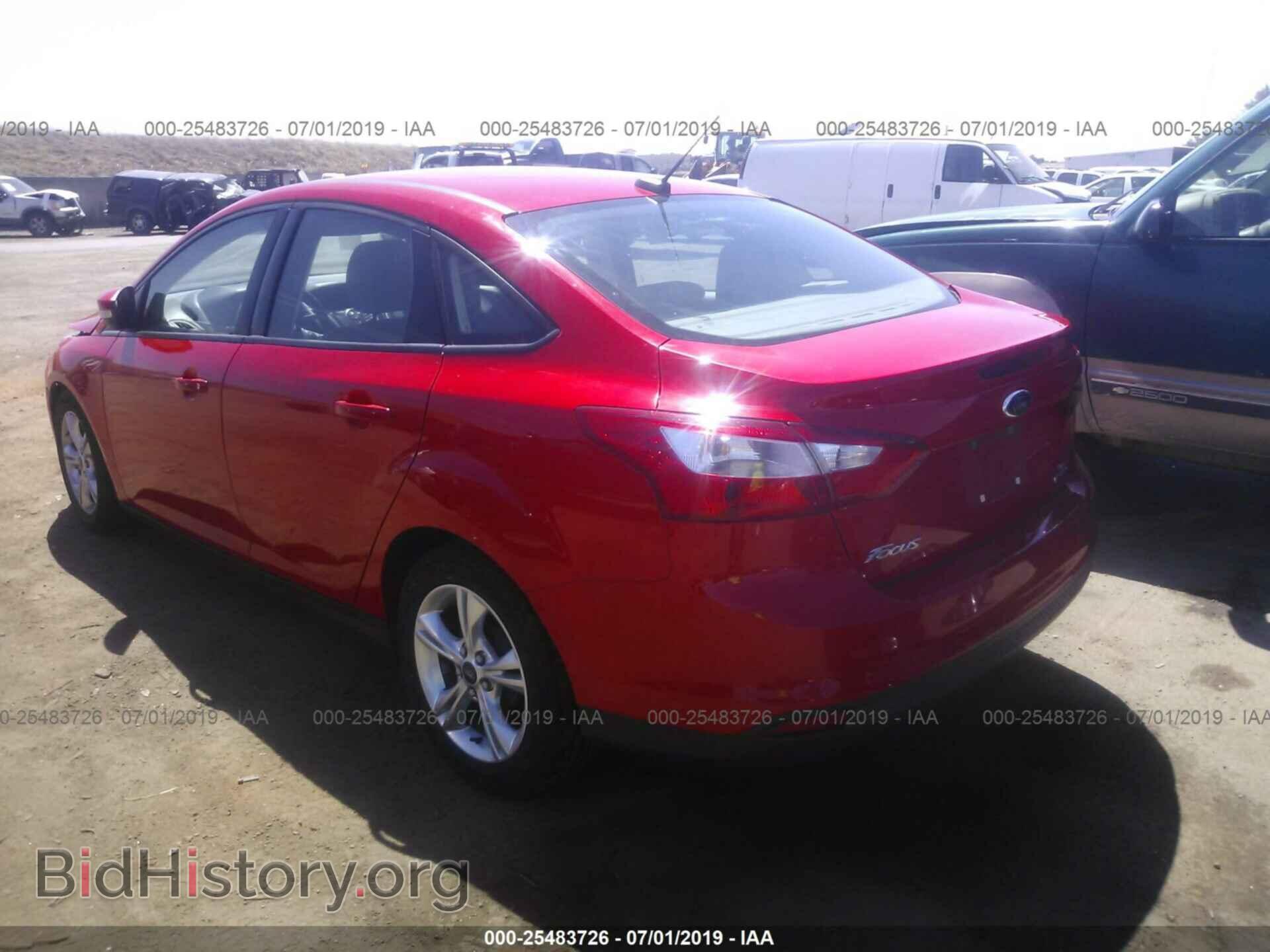 2014 FORD FOCUS - VIN: 1FADP3F2XEL260604 - Фото 3