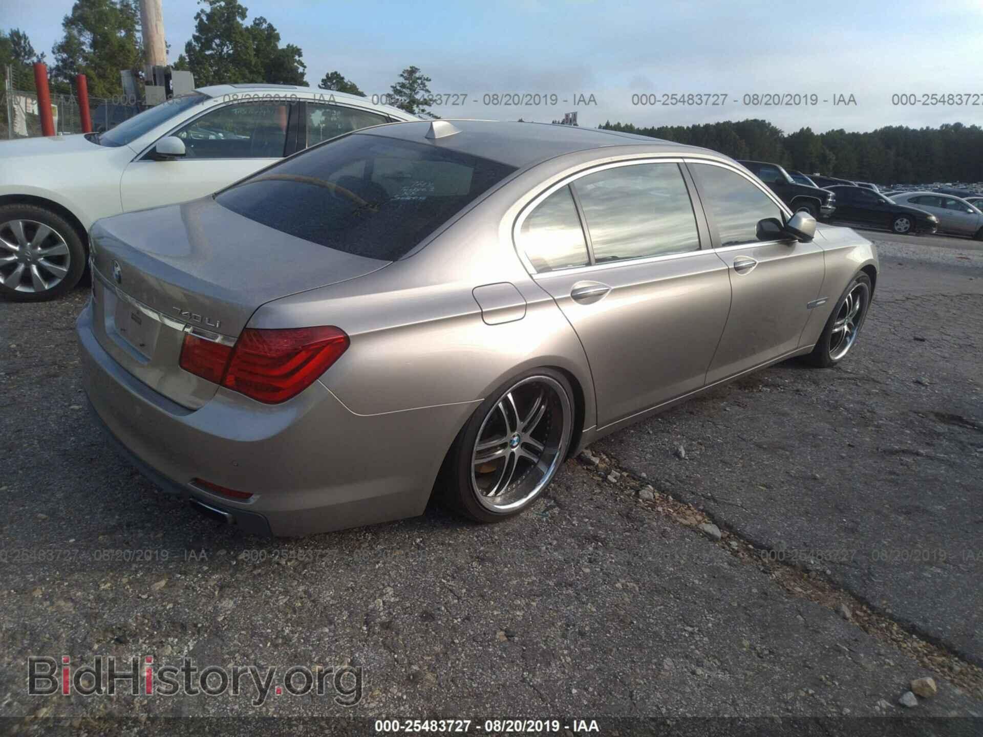 2012 BMW 740 - VIN: WBAKB4C58CC576808 - Фото 4