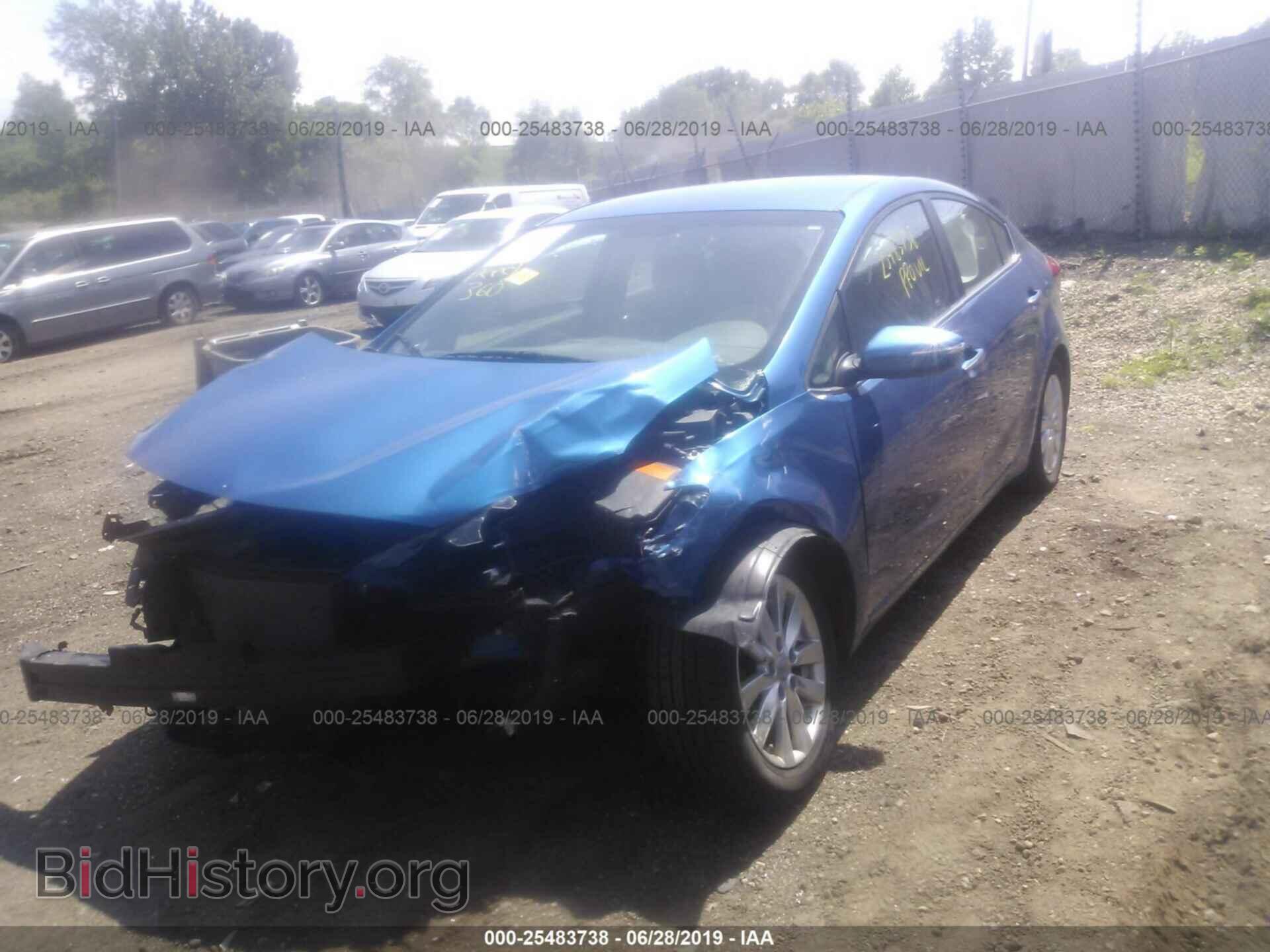 2015 KIA FORTE - VIN: KNAFX4A89F5317673 - Фото 2