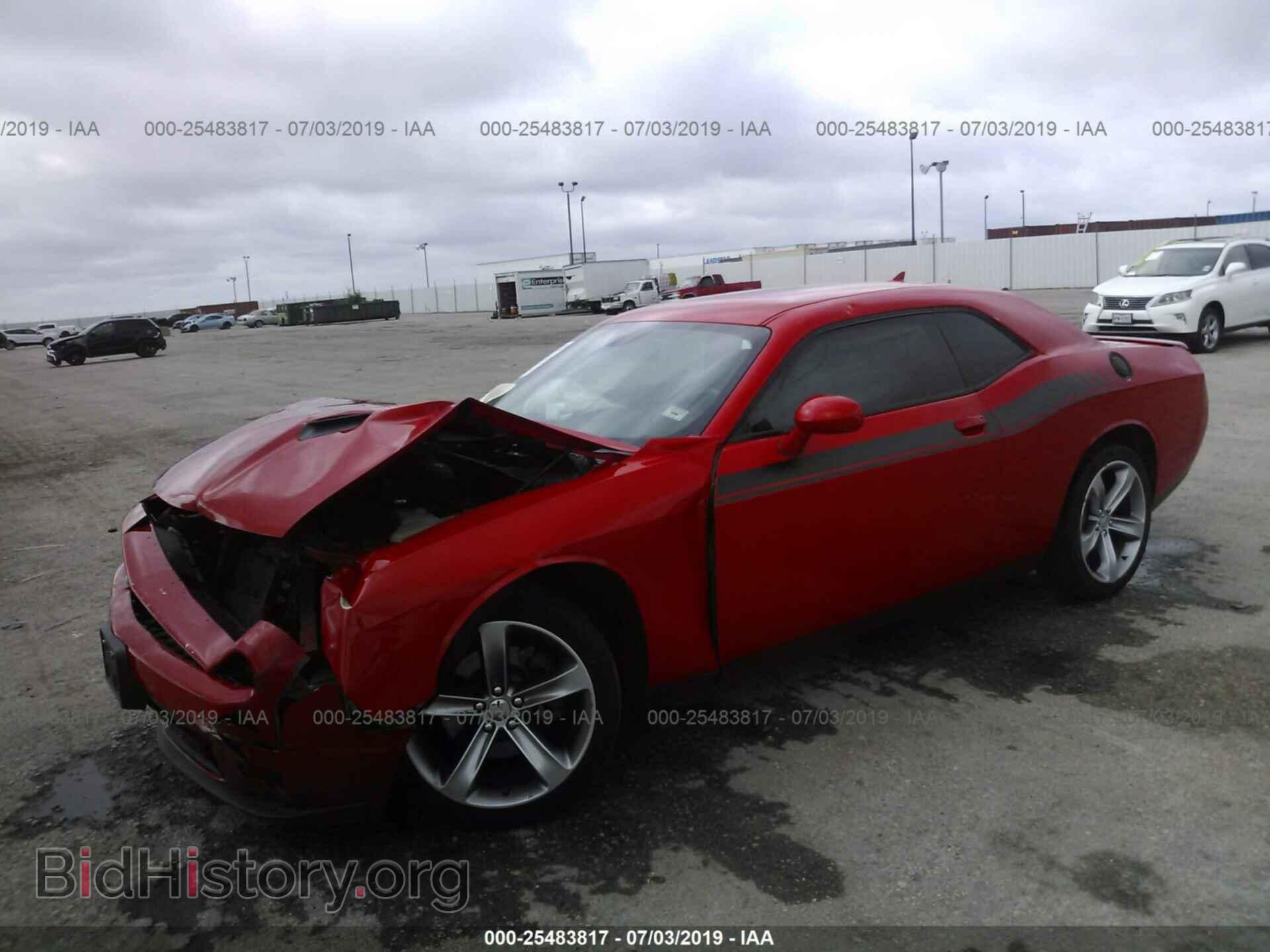 2015 DODGE CHALLENGER - VIN: 2C3CDZAGXFH723848 - Фото 2