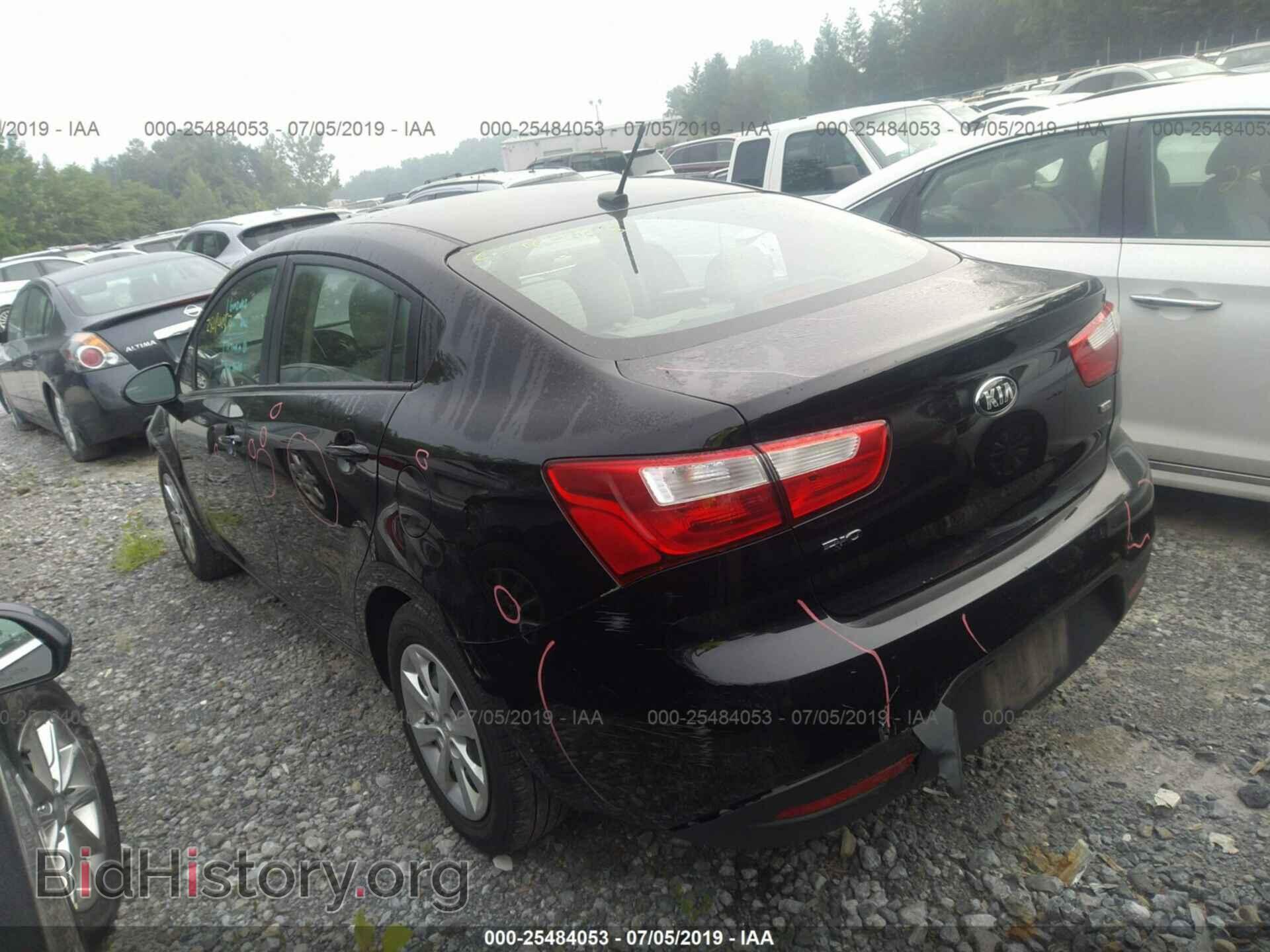 2015 KIA RIO - VIN: KNADM4A36F6458280 - Фото 3