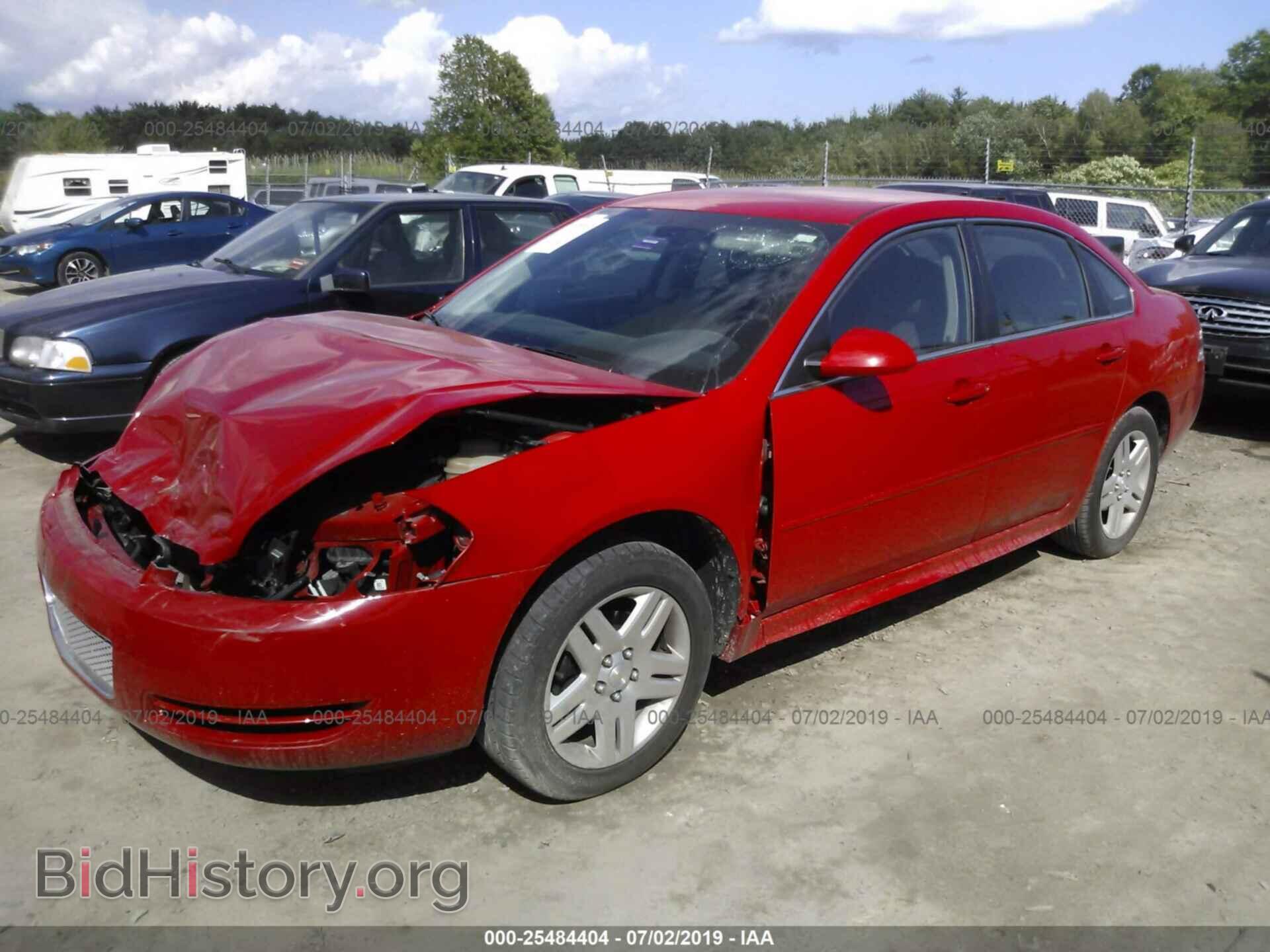 2012 CHEVROLET IMPALA - VIN: 2G1WG5E31C1202403 - Фото 2
