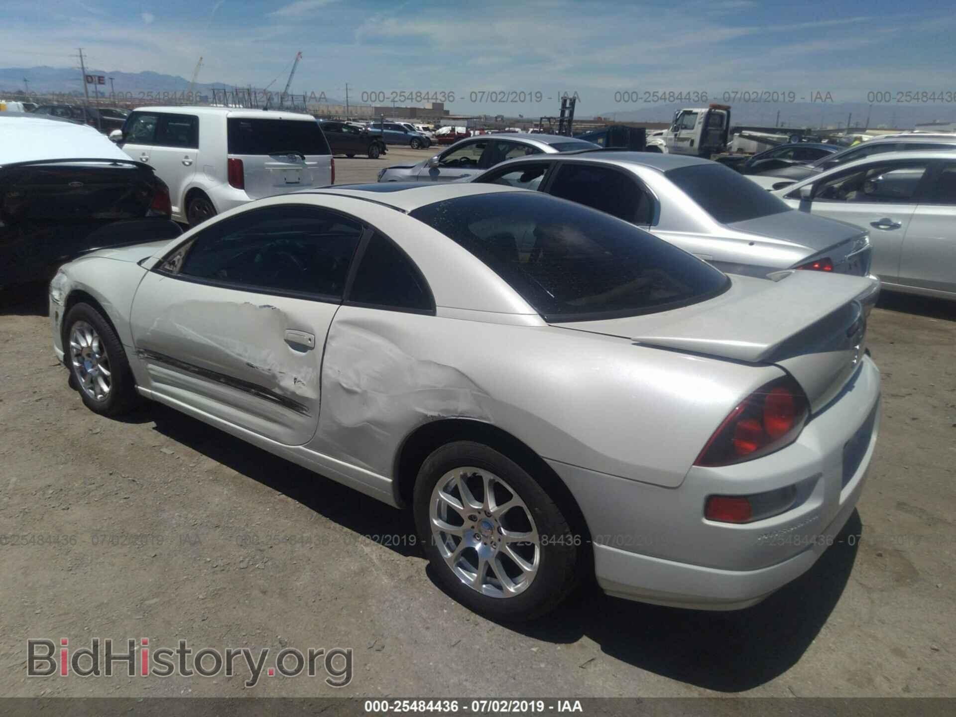 2002 MITSUBISHI ECLIPSE - VIN: 4A3AC44G62E091952 - Фото 3