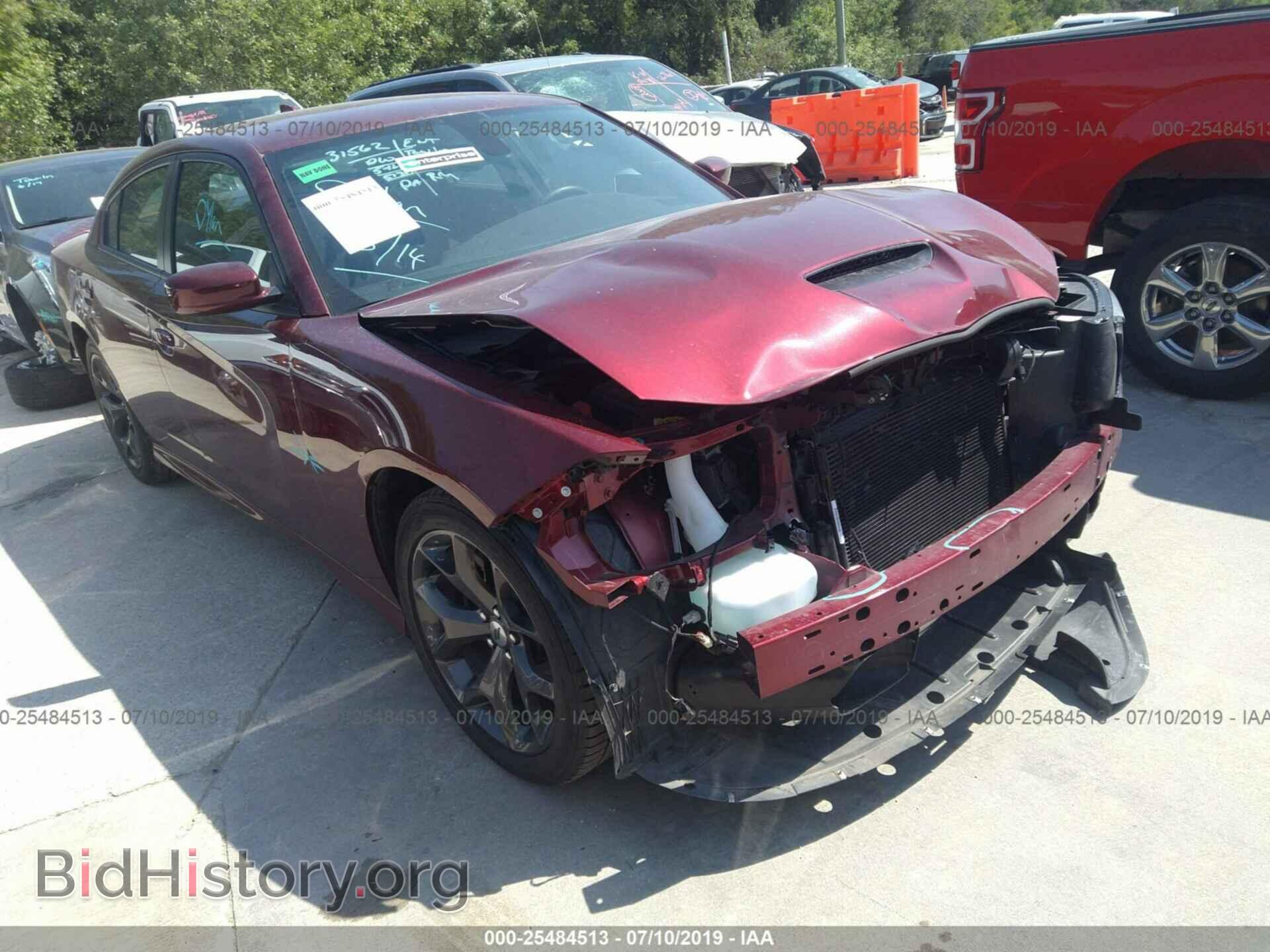 Photo 2C3CDXHG7KH563870 - DODGE CHARGER 2019