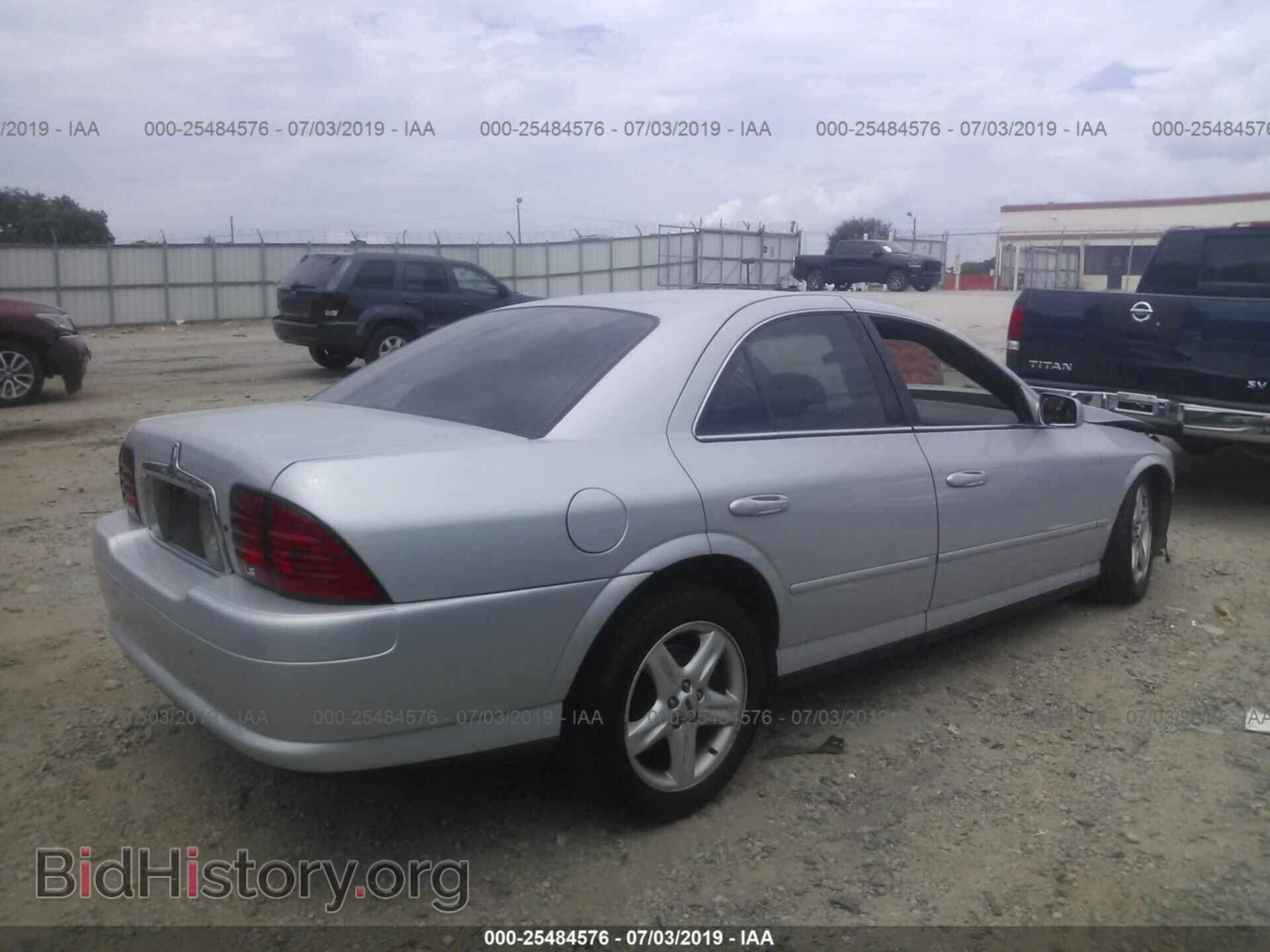 2000 LINCOLN LS - VIN: 1LNHM87A0YY934799 - Фото 4