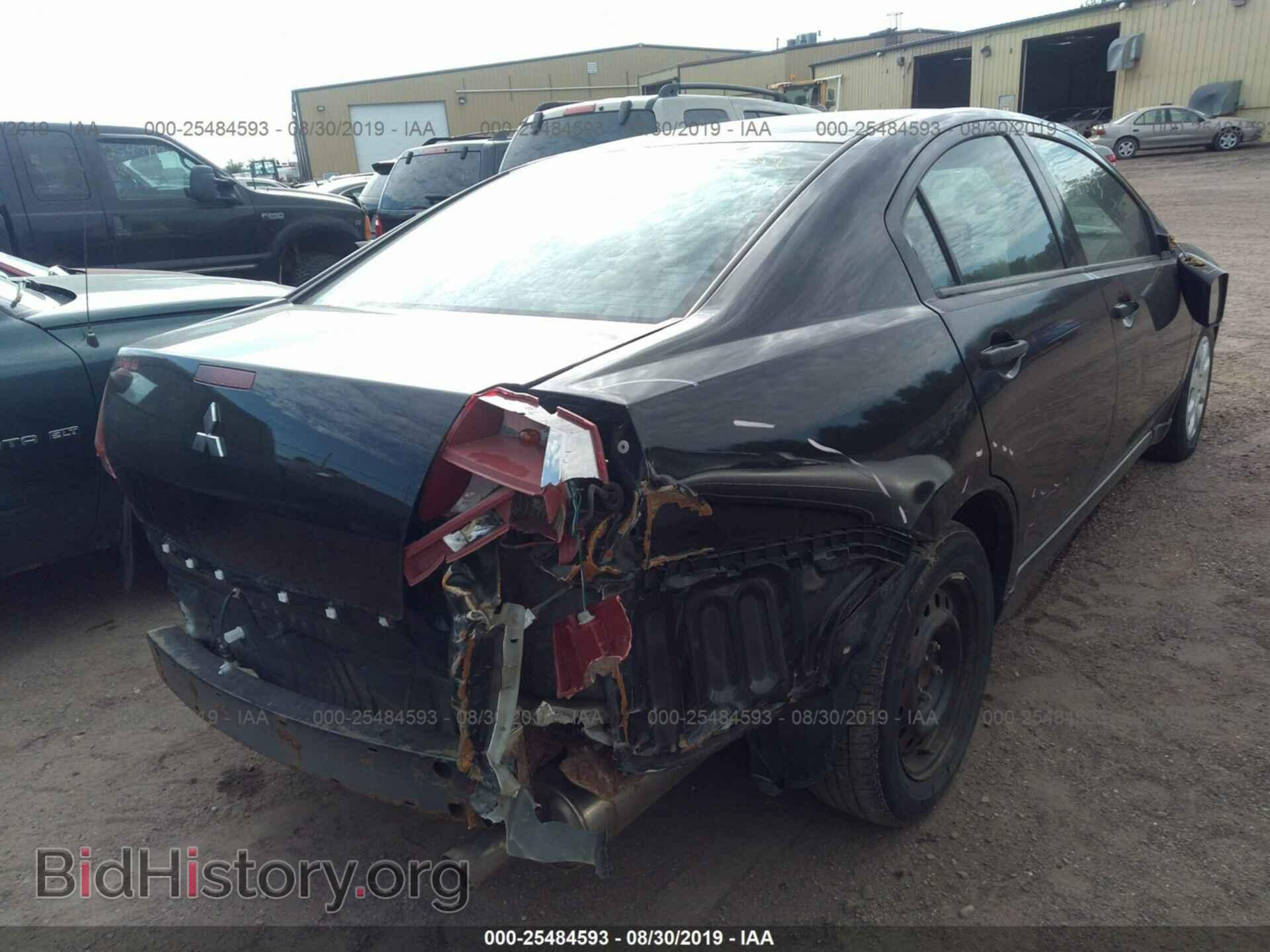 2006 MITSUBISHI GALANT - VIN: 4A3AB26F76E009342 - Фото 4