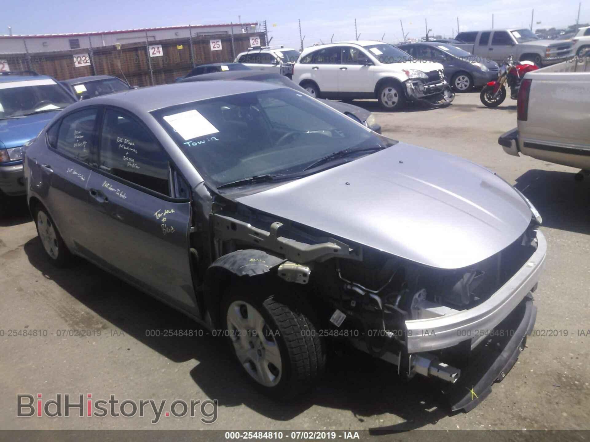 Фотография 1C3CDFAAXED894492 - DODGE DART 2014