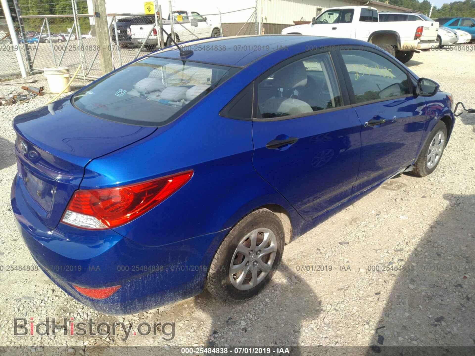 2012 HYUNDAI ACCENT - VIN: KMHCT4AE3CU111169 - Фото 4