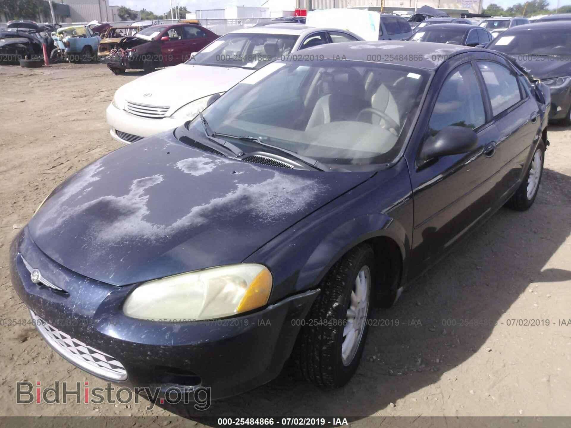 2003 CHRYSLER SEBRING - VIN: 1C3EL46X93N514112 - Фото 2
