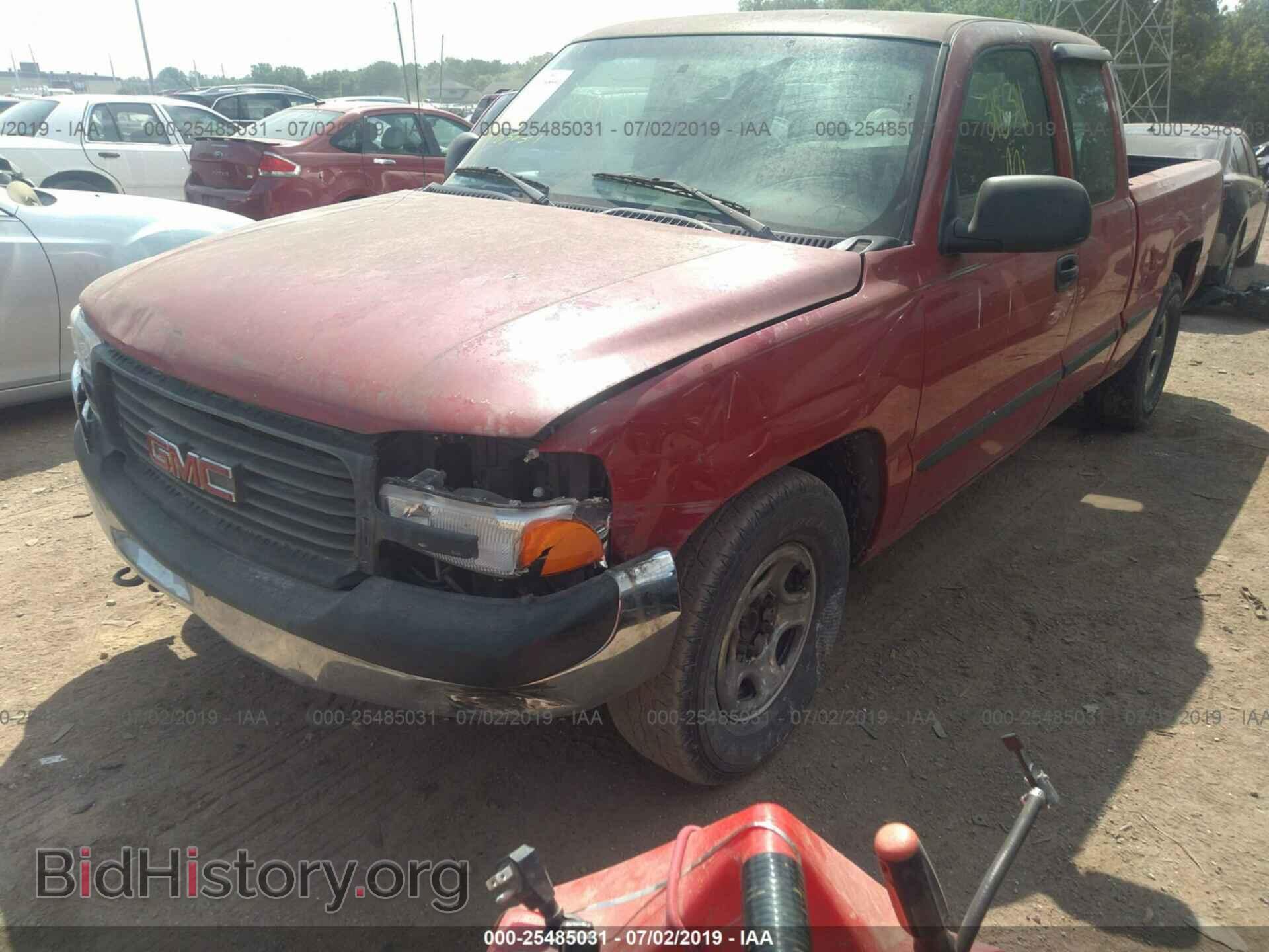 2002 GMC NEW SIERRA - VIN: 2GTEC19V821309000 - Фото 2