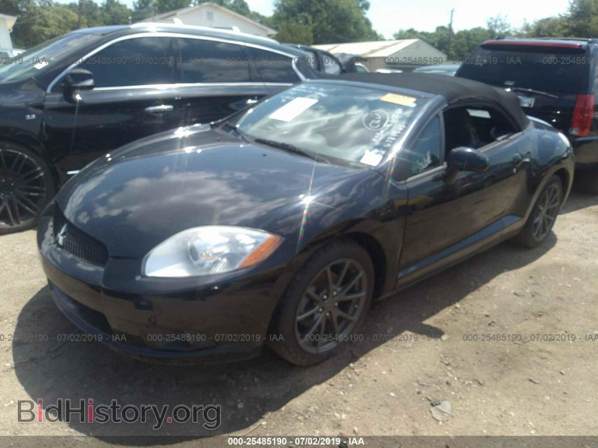 2012 MITSUBISHI ECLIPSE - VIN: 4A37L5EF4CE006257 - Фото 2