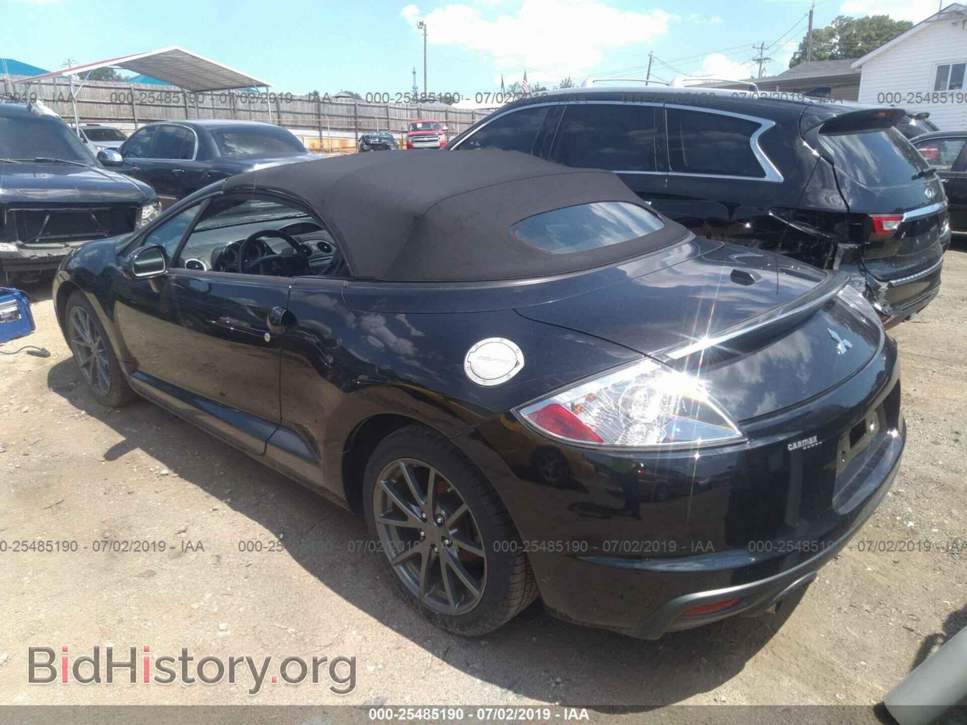 2012 MITSUBISHI ECLIPSE - VIN: 4A37L5EF4CE006257 - Фото 3