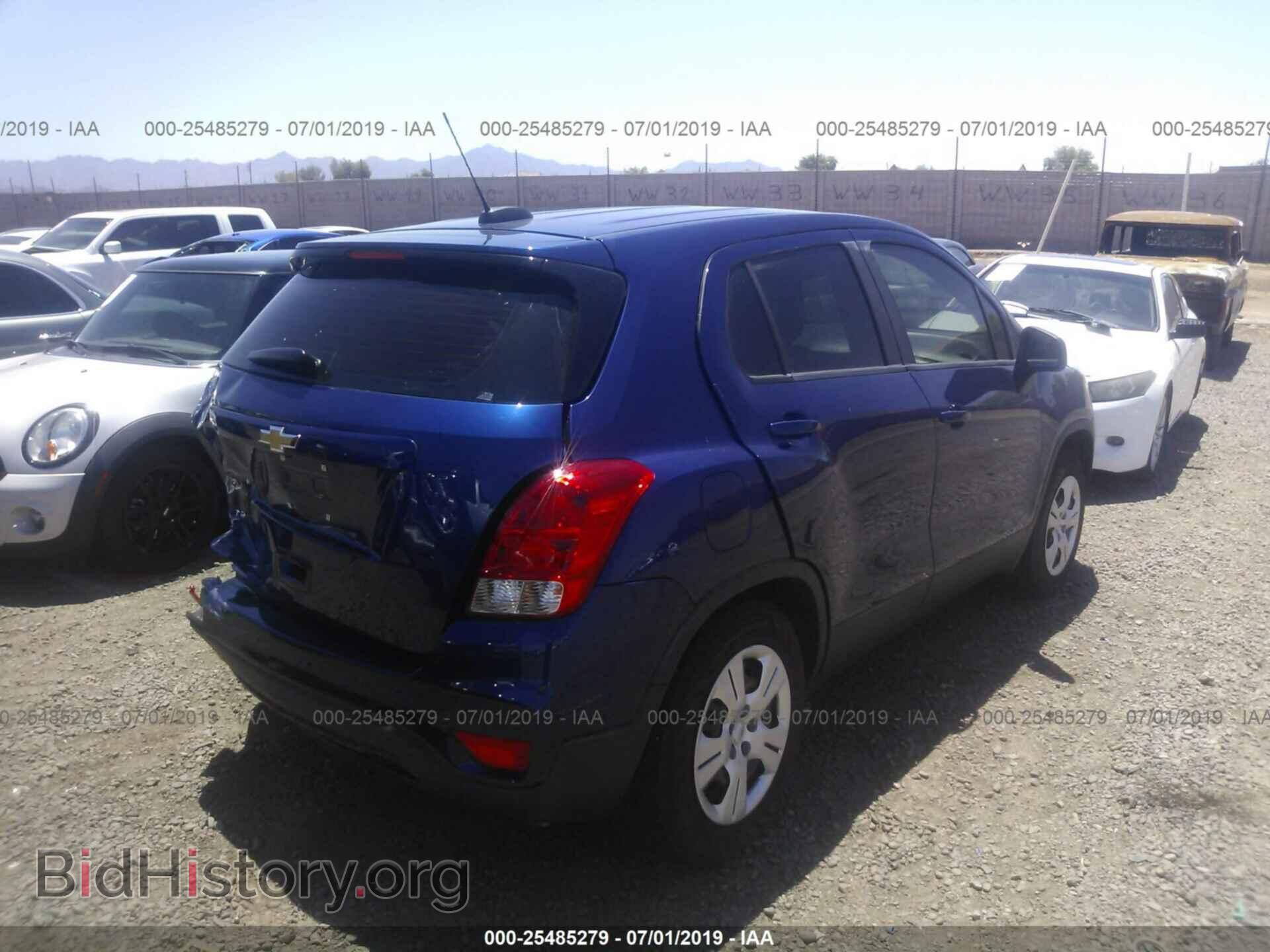 2017 CHEVROLET TRAX - VIN: 3GNCJKSB5HL152835 - Фото 4