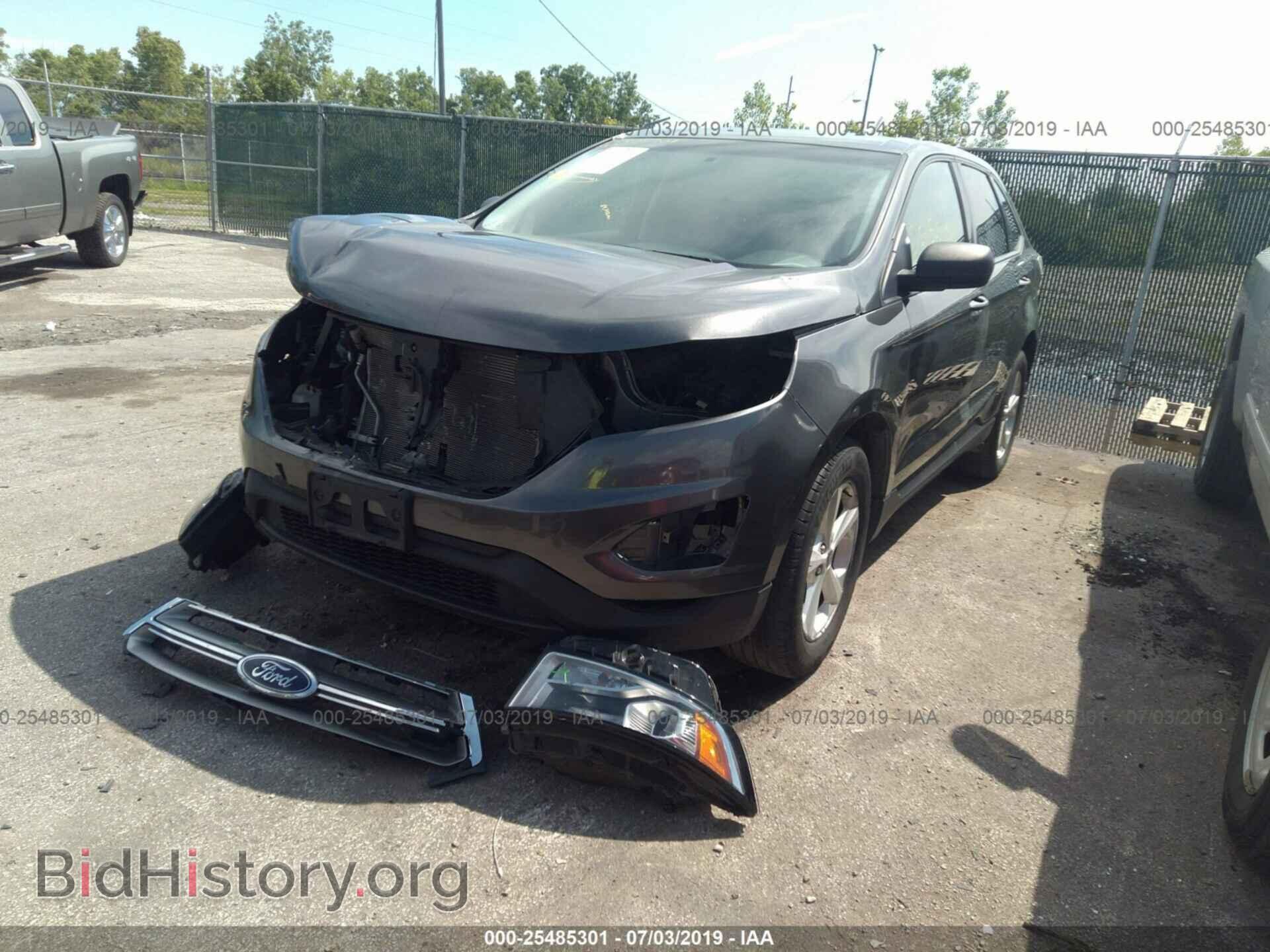 2016 FORD EDGE - VIN: 2FMPK3G94GBC41031 - Фото 2