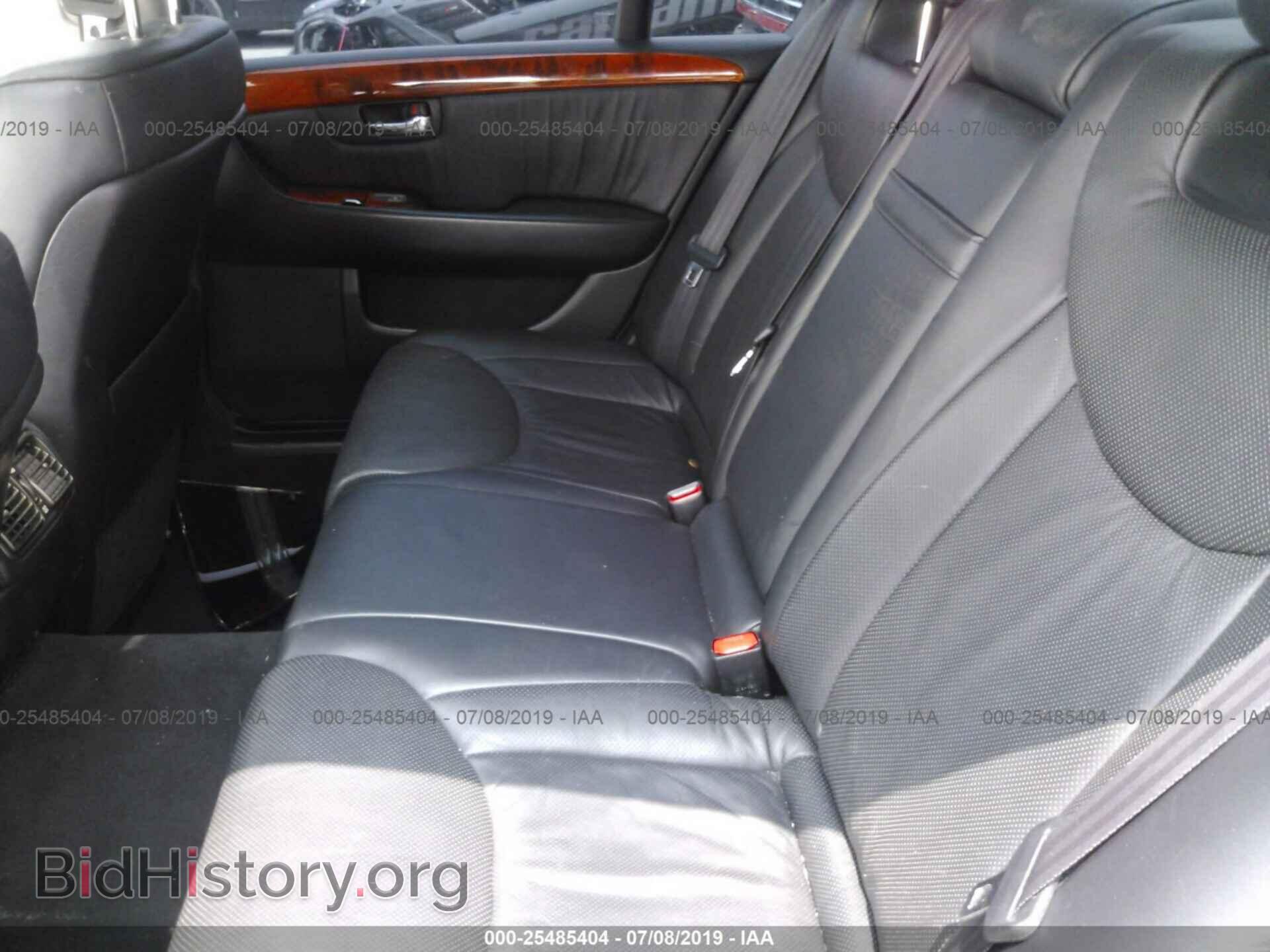 2004 LEXUS LS - VIN: JTHBN36FX40137586 - Фото 8