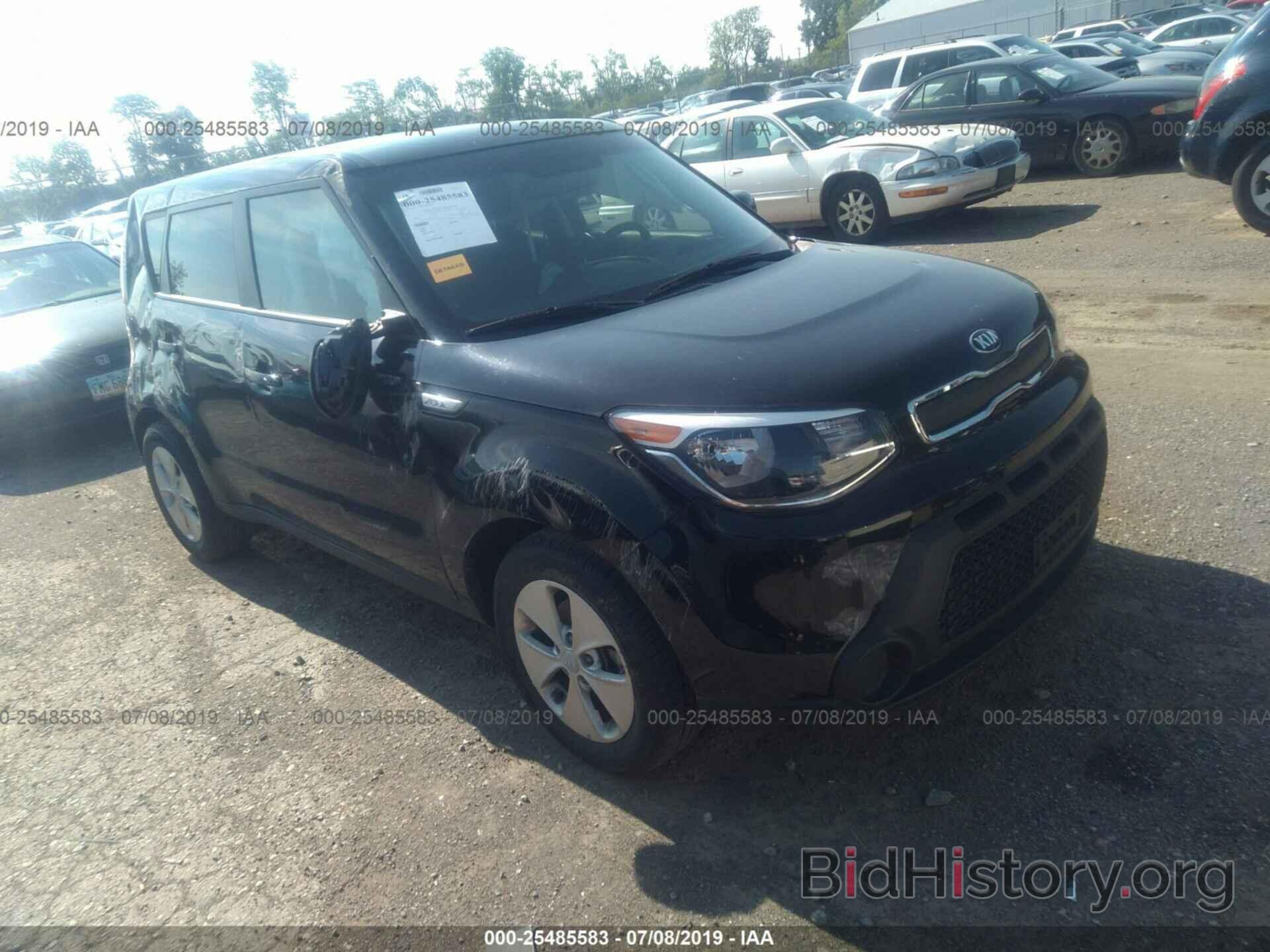 Photo KNDJN2A23G7263666 - KIA SOUL 2016