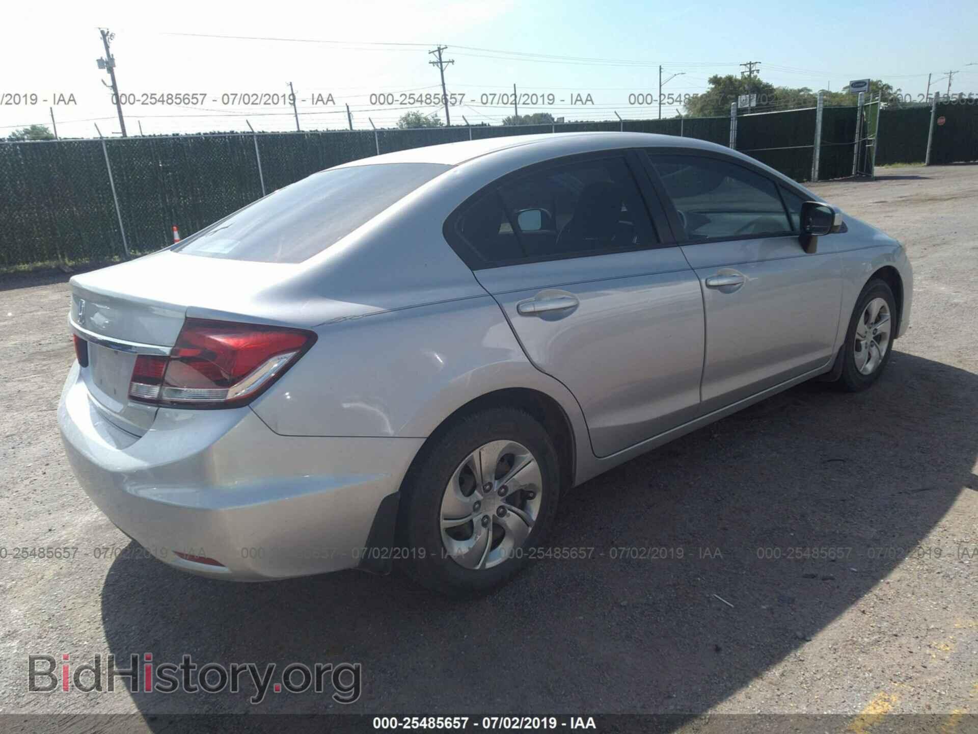 2014 HONDA CIVIC - VIN: 19XFB2F56EE052895 - Фото 4