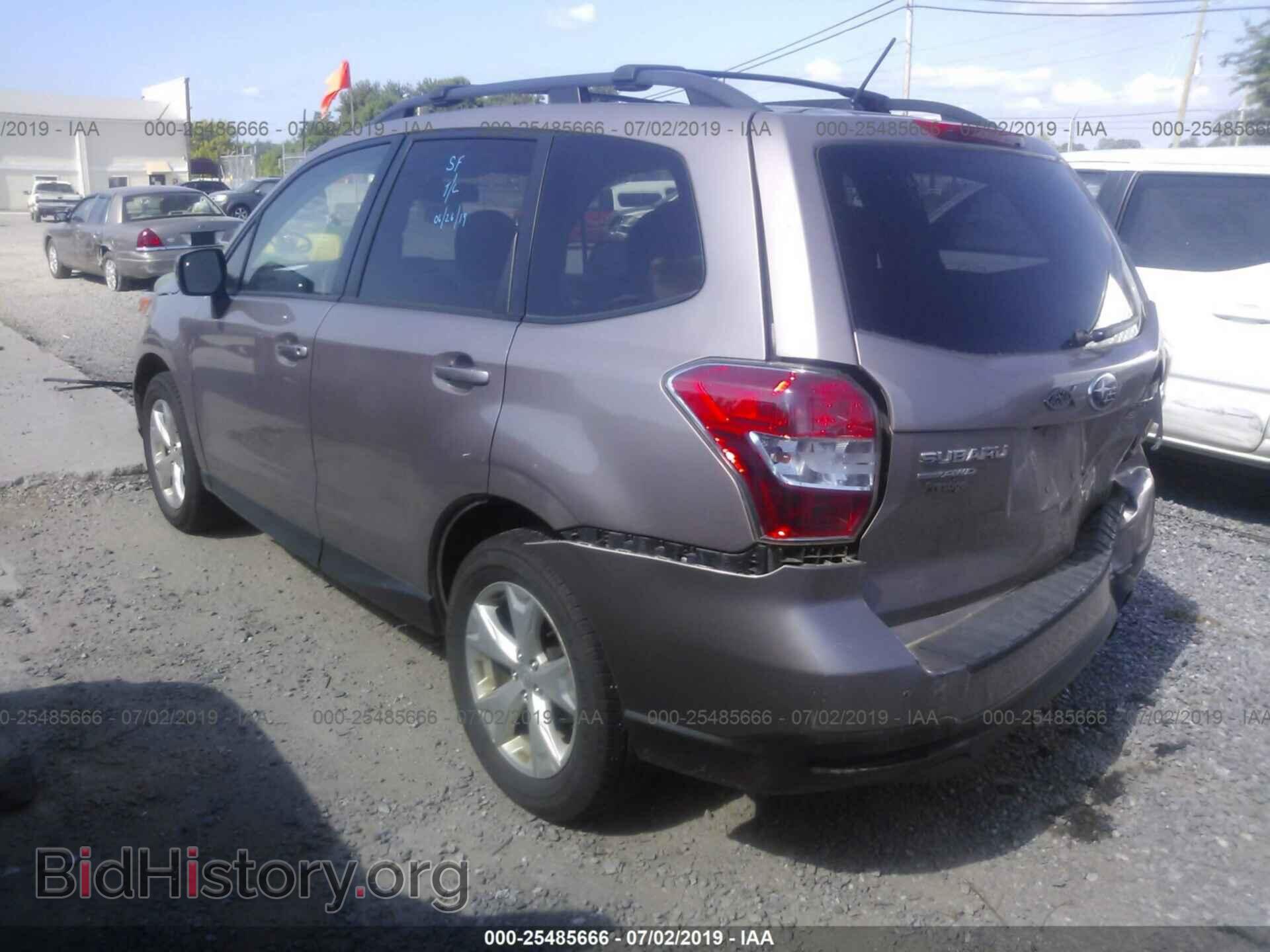 2014 SUBARU FORESTER - VIN: JF2SJAECXEH460064 - Фото 3