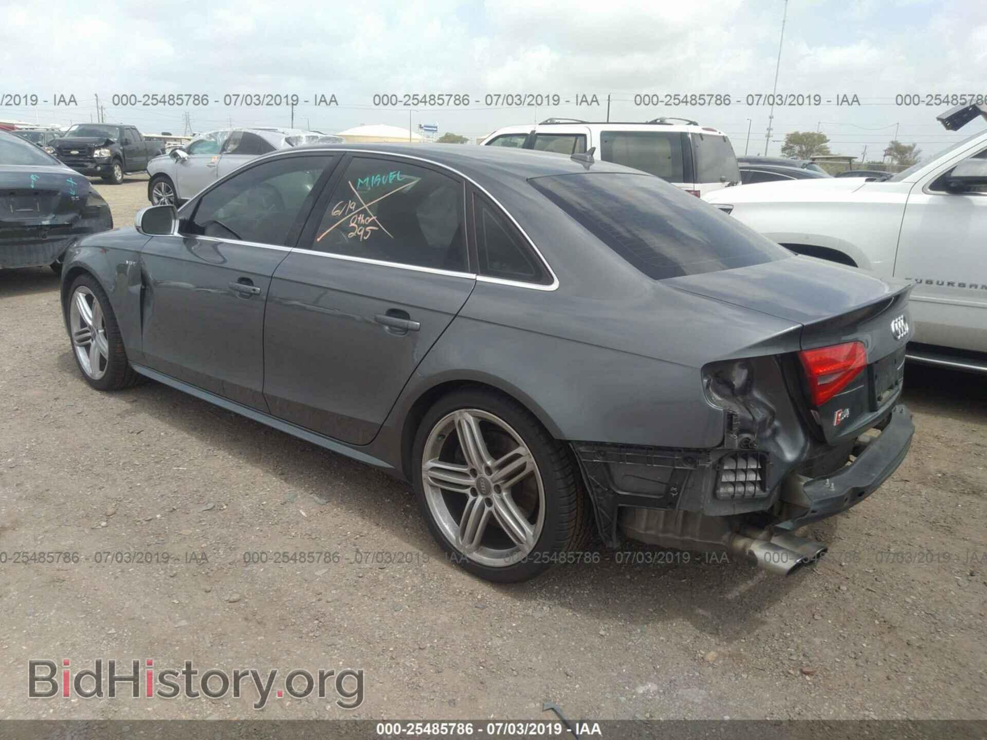 2013 AUDI S4 - VIN: WAUBGAFL8DA101862 - Фото 3
