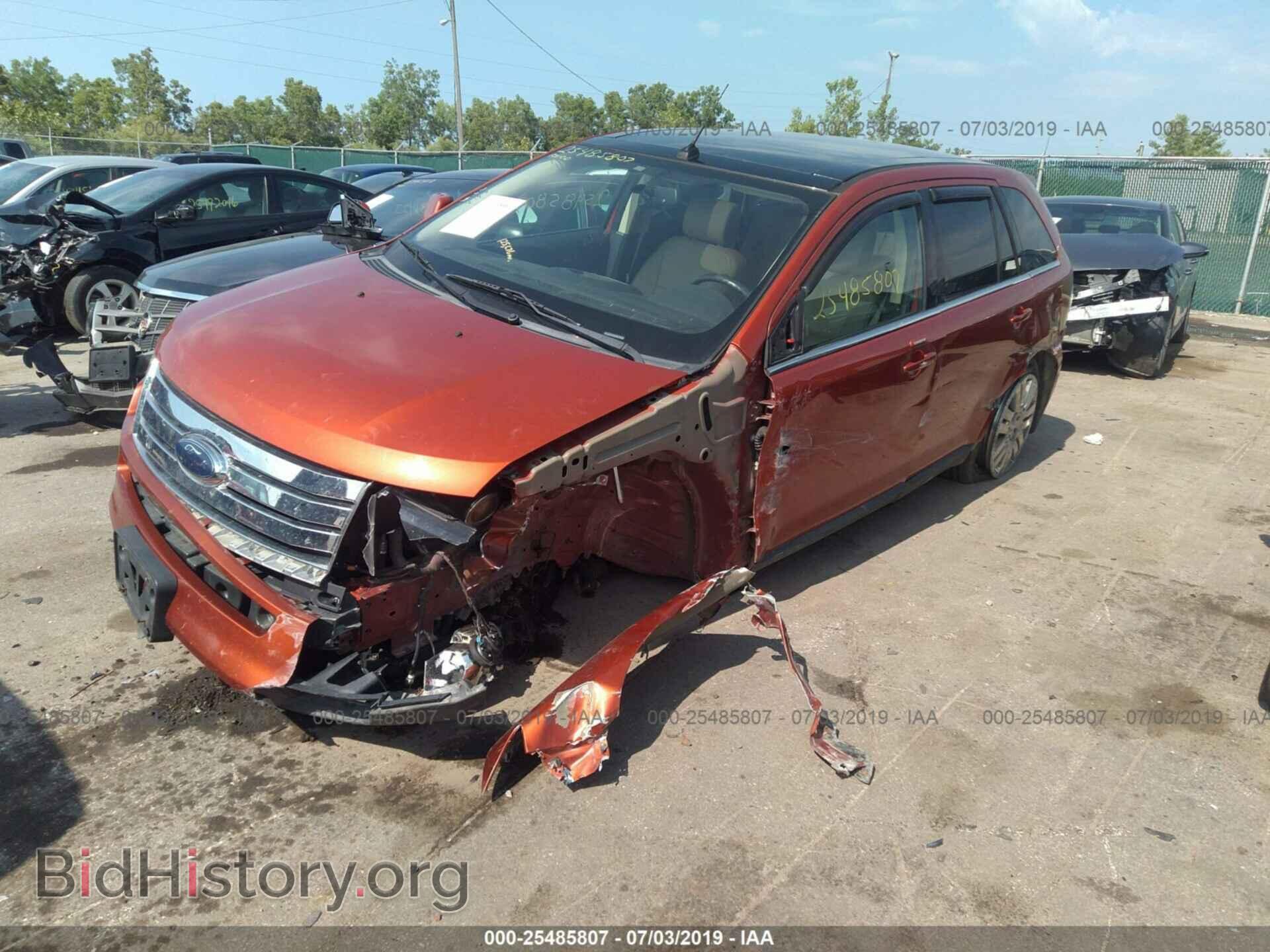 2008 FORD EDGE - VIN: 2FMDK39C58BA10250 - Фото 2