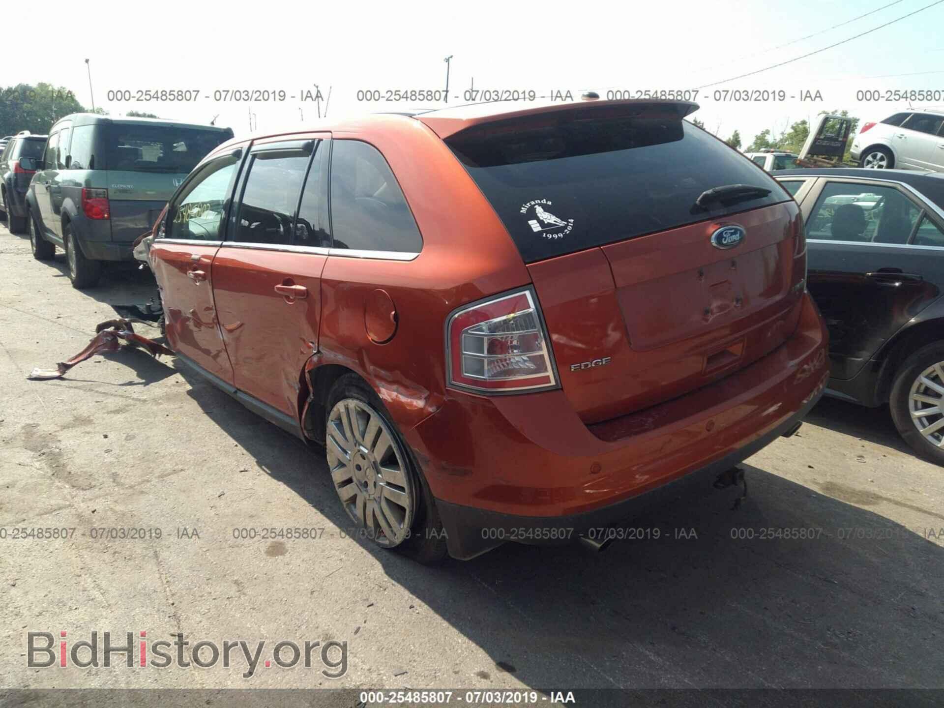 2008 FORD EDGE - VIN: 2FMDK39C58BA10250 - Фото 3