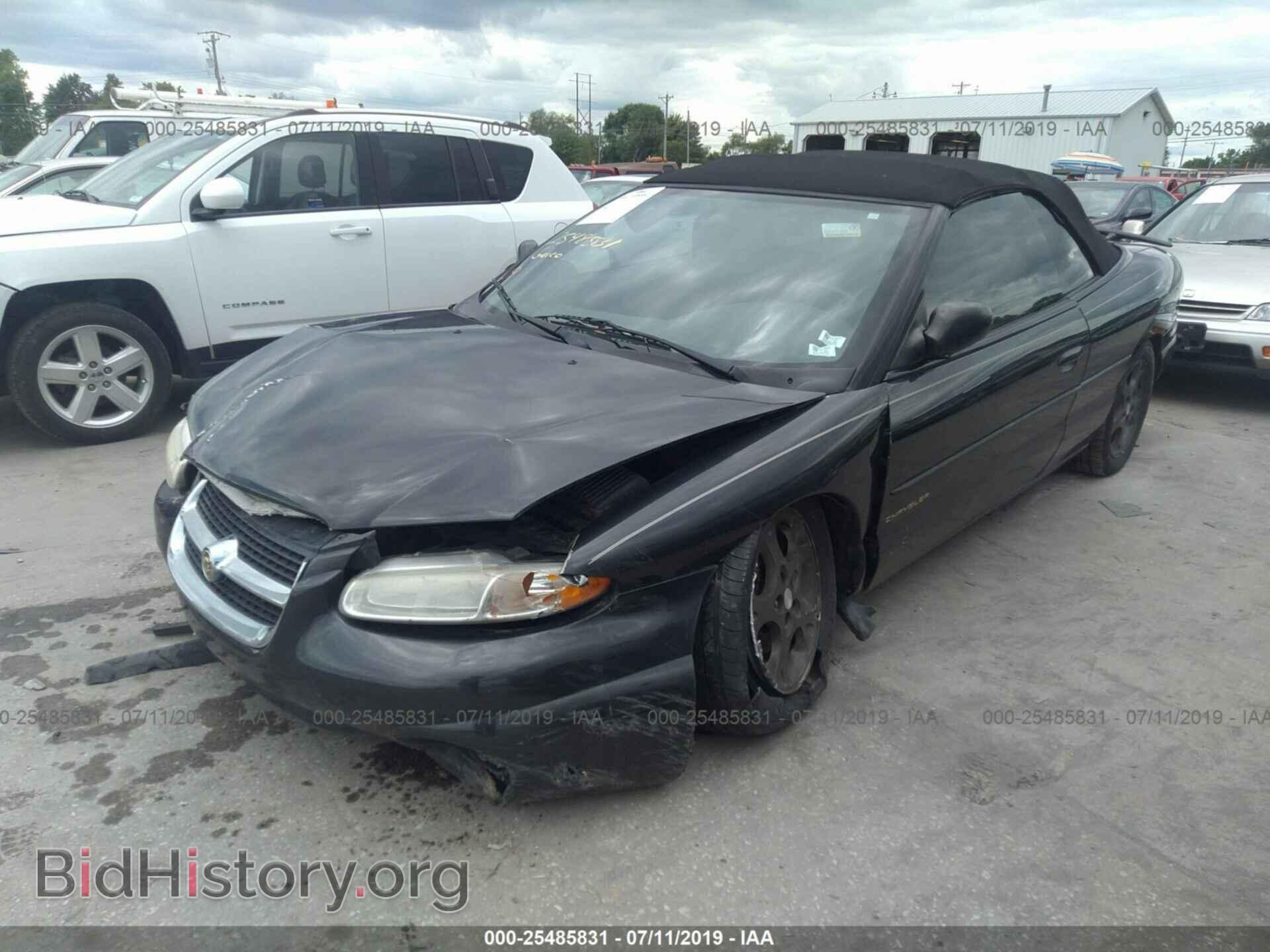 1998 CHRYSLER SEBRING - VIN: 3C3EL55H2WT293280 - Фото 2
