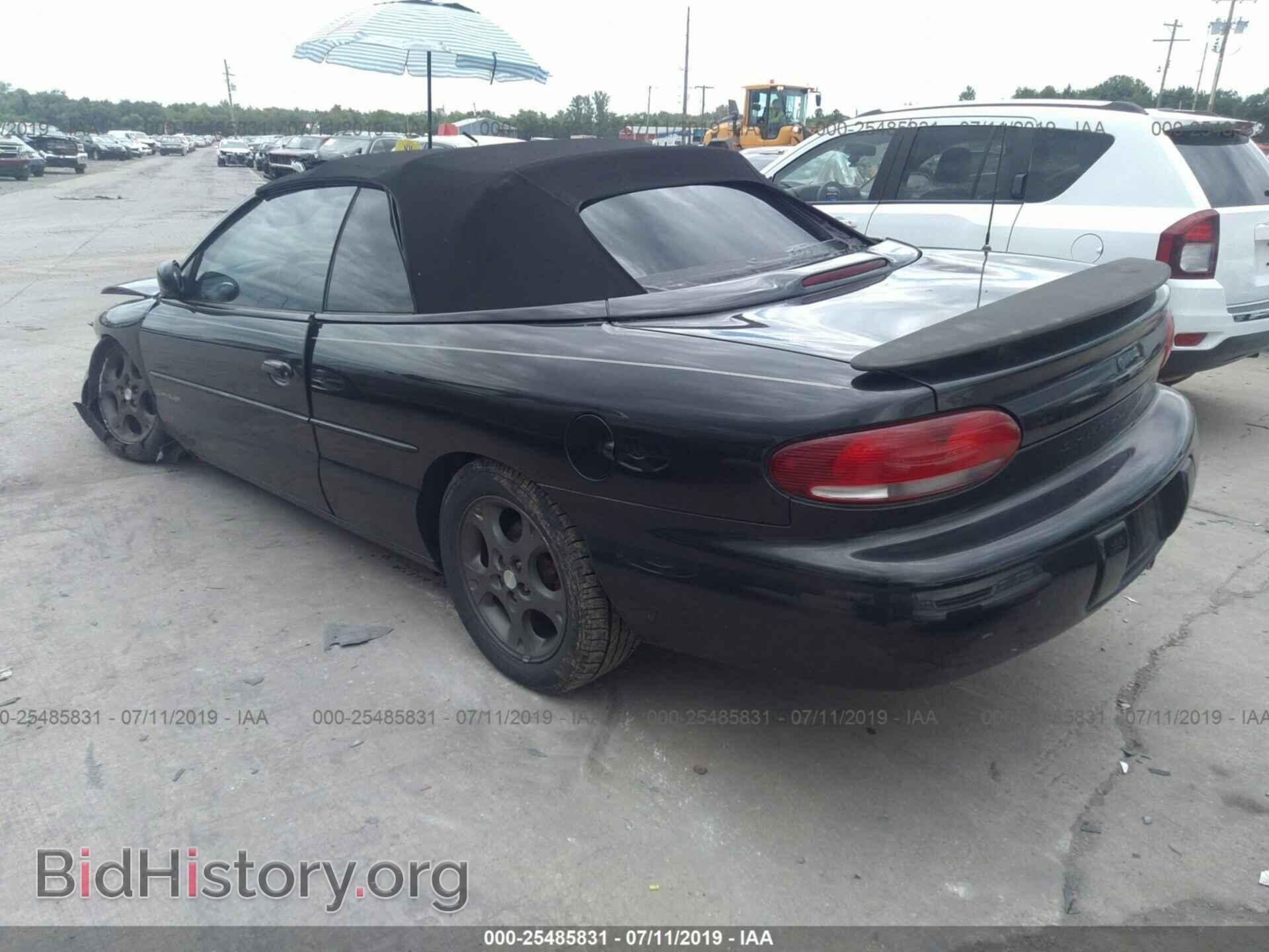 1998 CHRYSLER SEBRING - VIN: 3C3EL55H2WT293280 - Фото 3