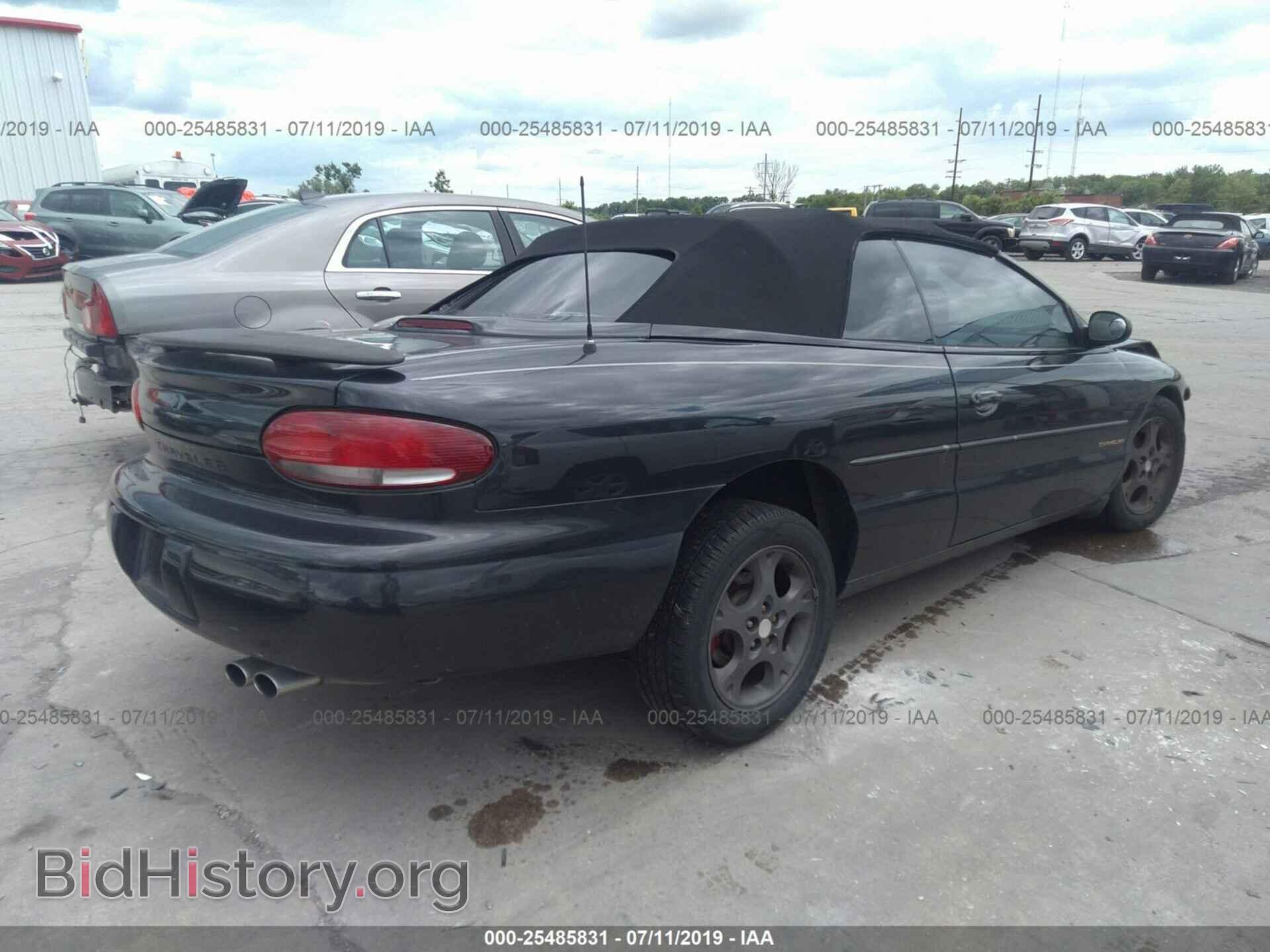 1998 CHRYSLER SEBRING - VIN: 3C3EL55H2WT293280 - Фото 4