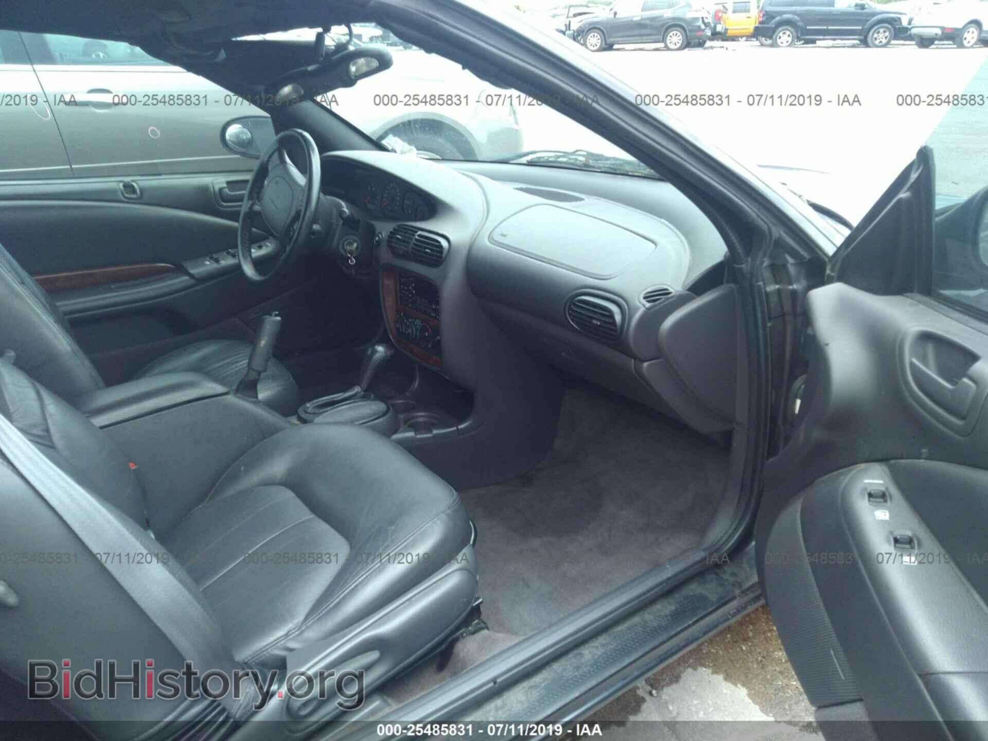 1998 CHRYSLER SEBRING - VIN: 3C3EL55H2WT293280 - Фото 5