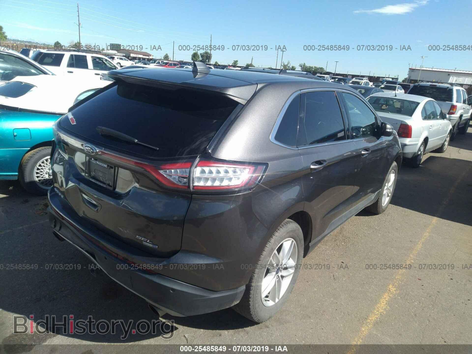 2015 FORD EDGE - VIN: 2FMTK4J9XFBC25816 - Фото 4