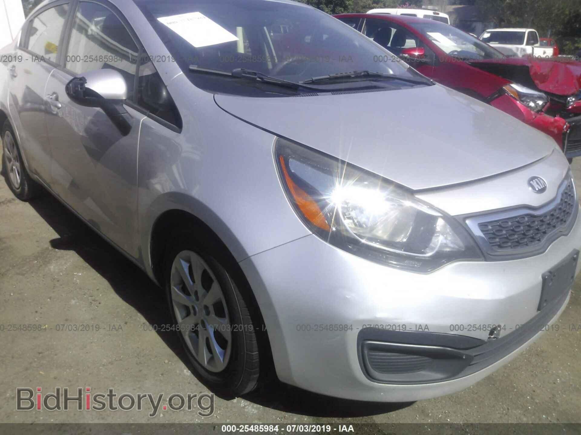2013 KIA RIO - VIN: KNADN4A39D6178900 - Фото 6