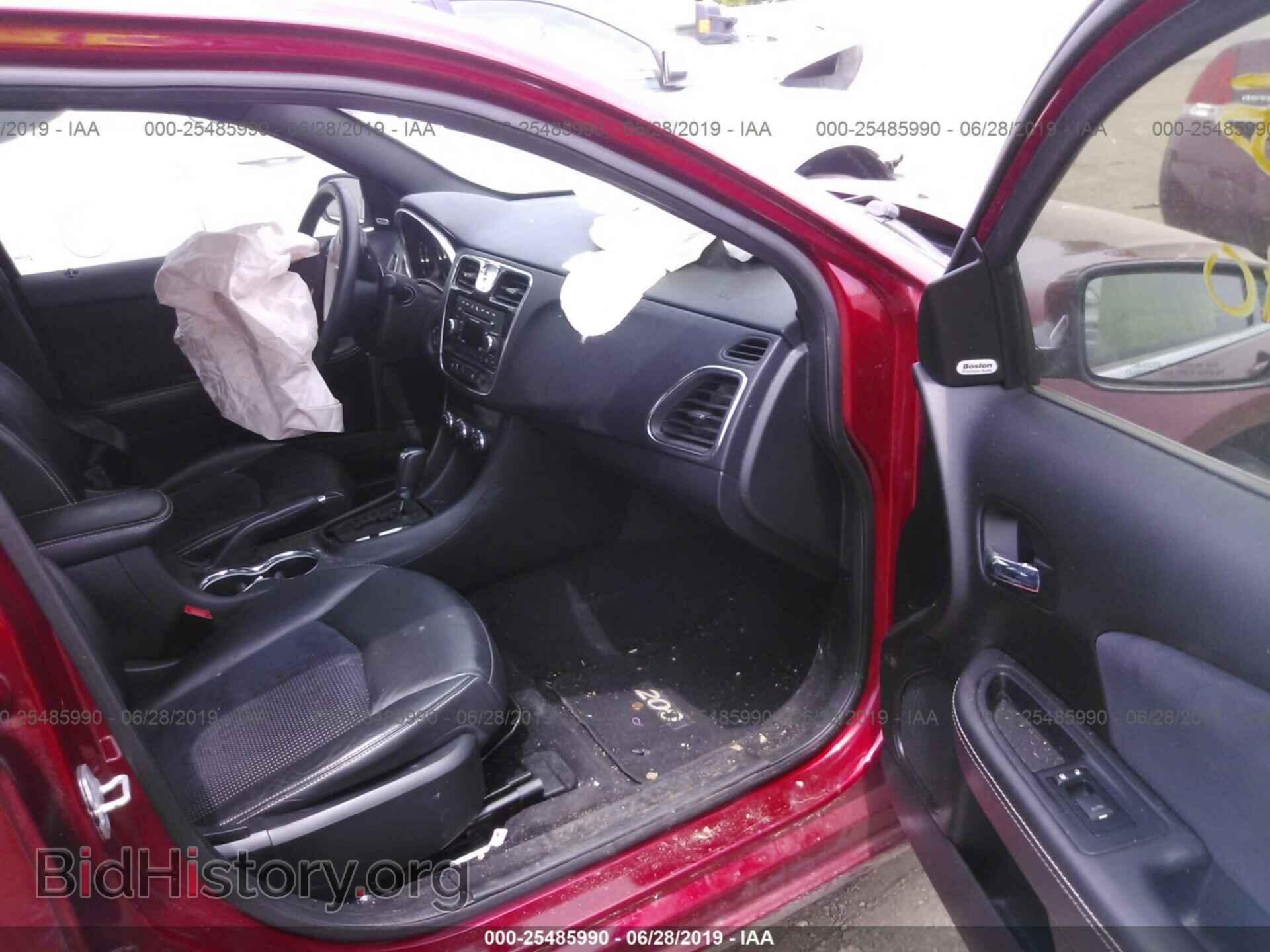 2013 CHRYSLER 200 - VIN: 1C3CCBCG9DN520820 - Фото 5