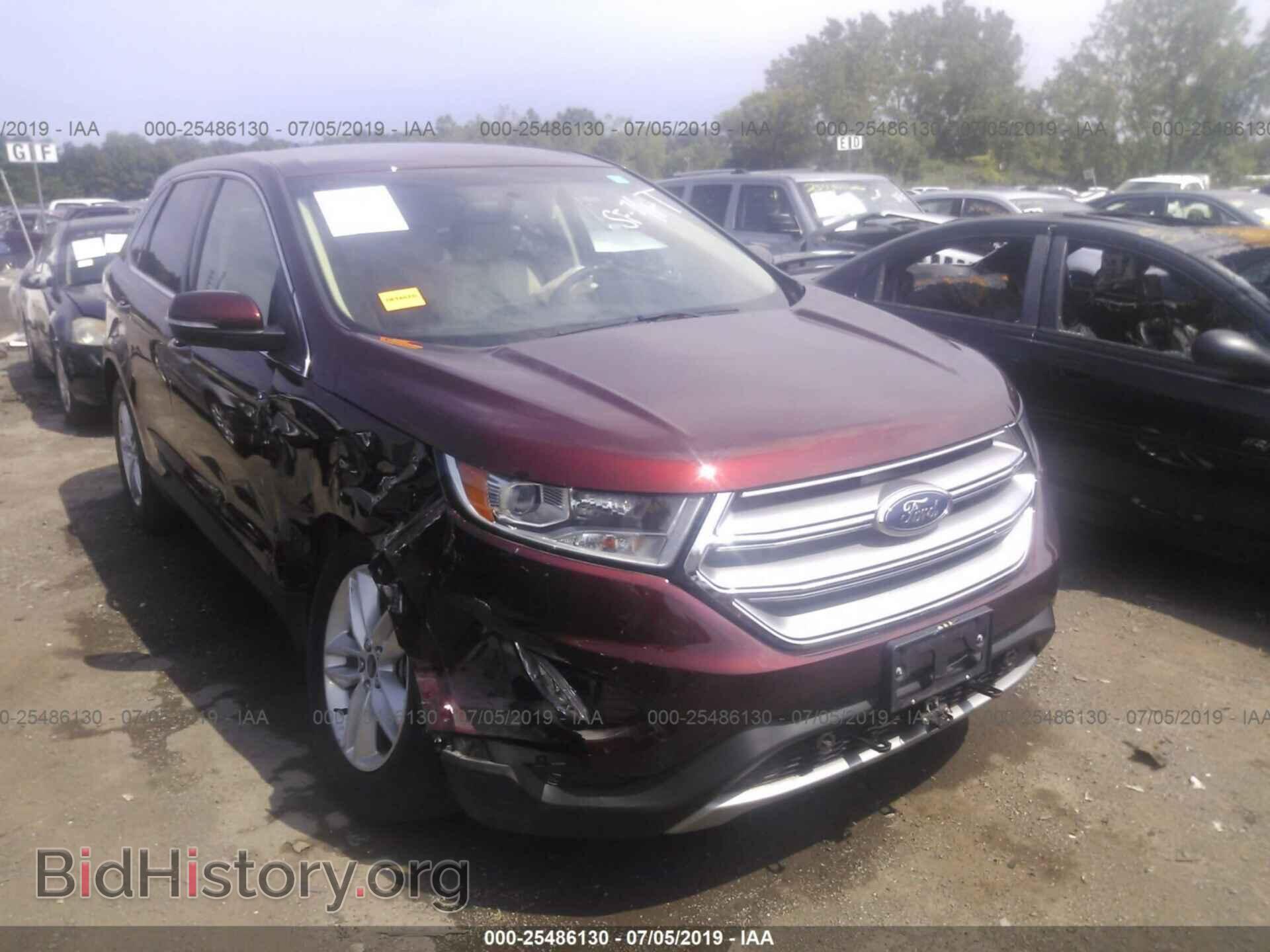 Фотография 2FMTK3J89FBB12232 - FORD EDGE 2015