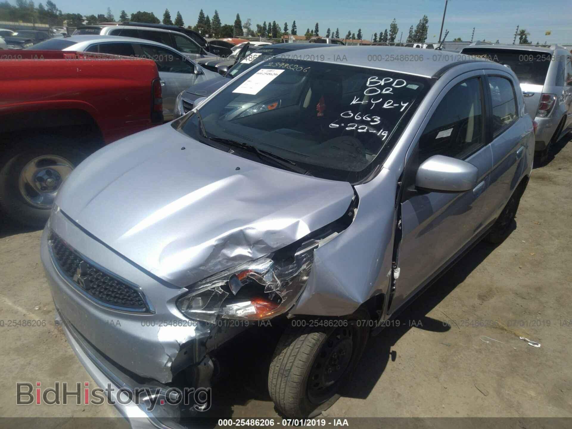 2017 MITSUBISHI MIRAGE - VIN: ML32A3HJ2HH010663 - Фото 2