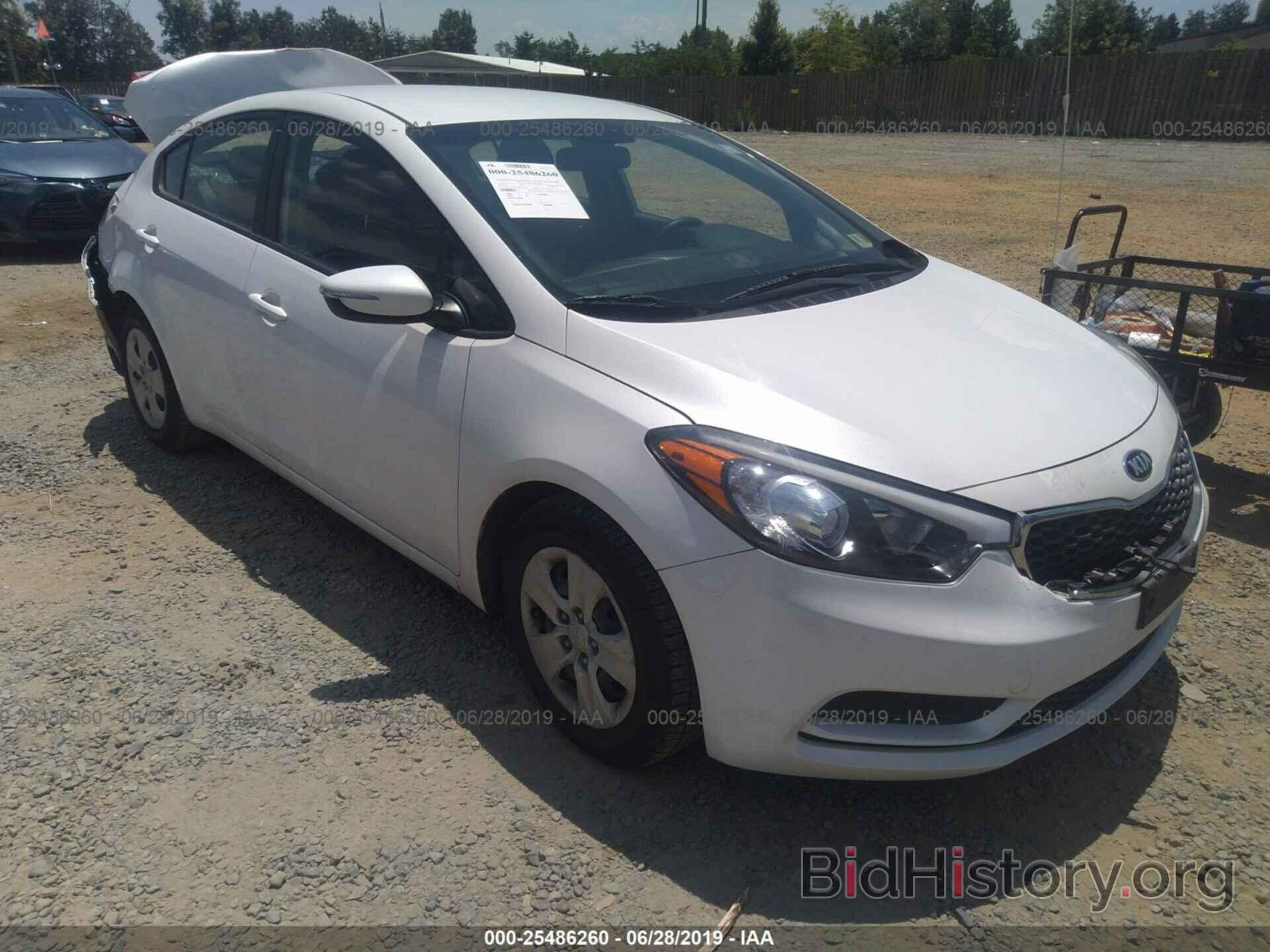 Photo KNAFX4A67F5428513 - KIA FORTE 2015