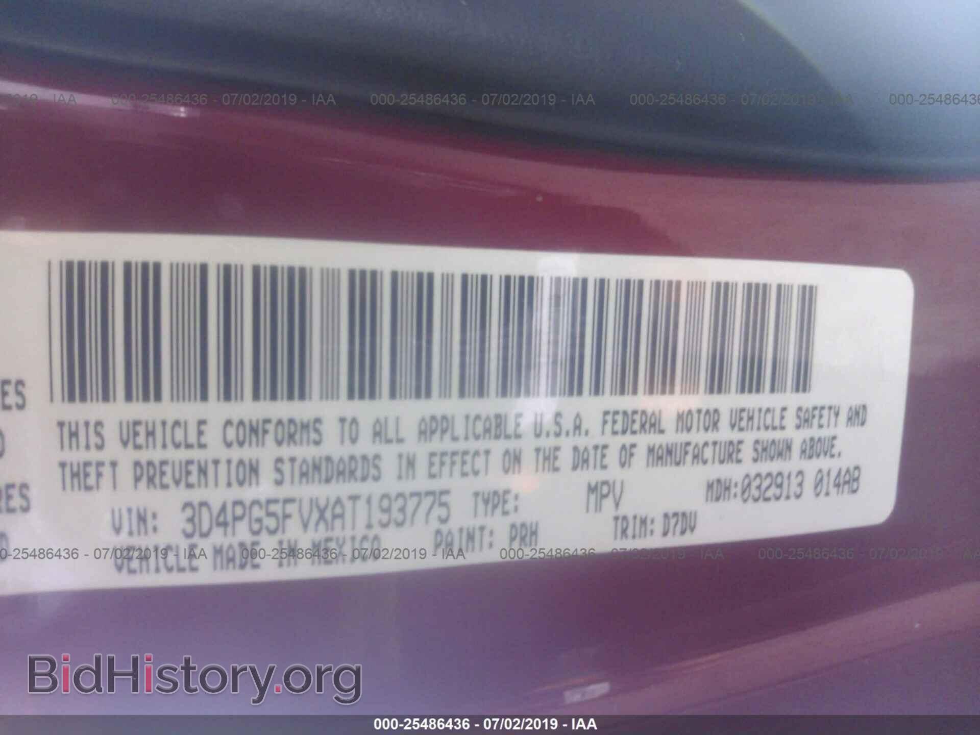 2010 DODGE JOURNEY - VIN: 3D4PG5FVXAT193775 - Photo 9