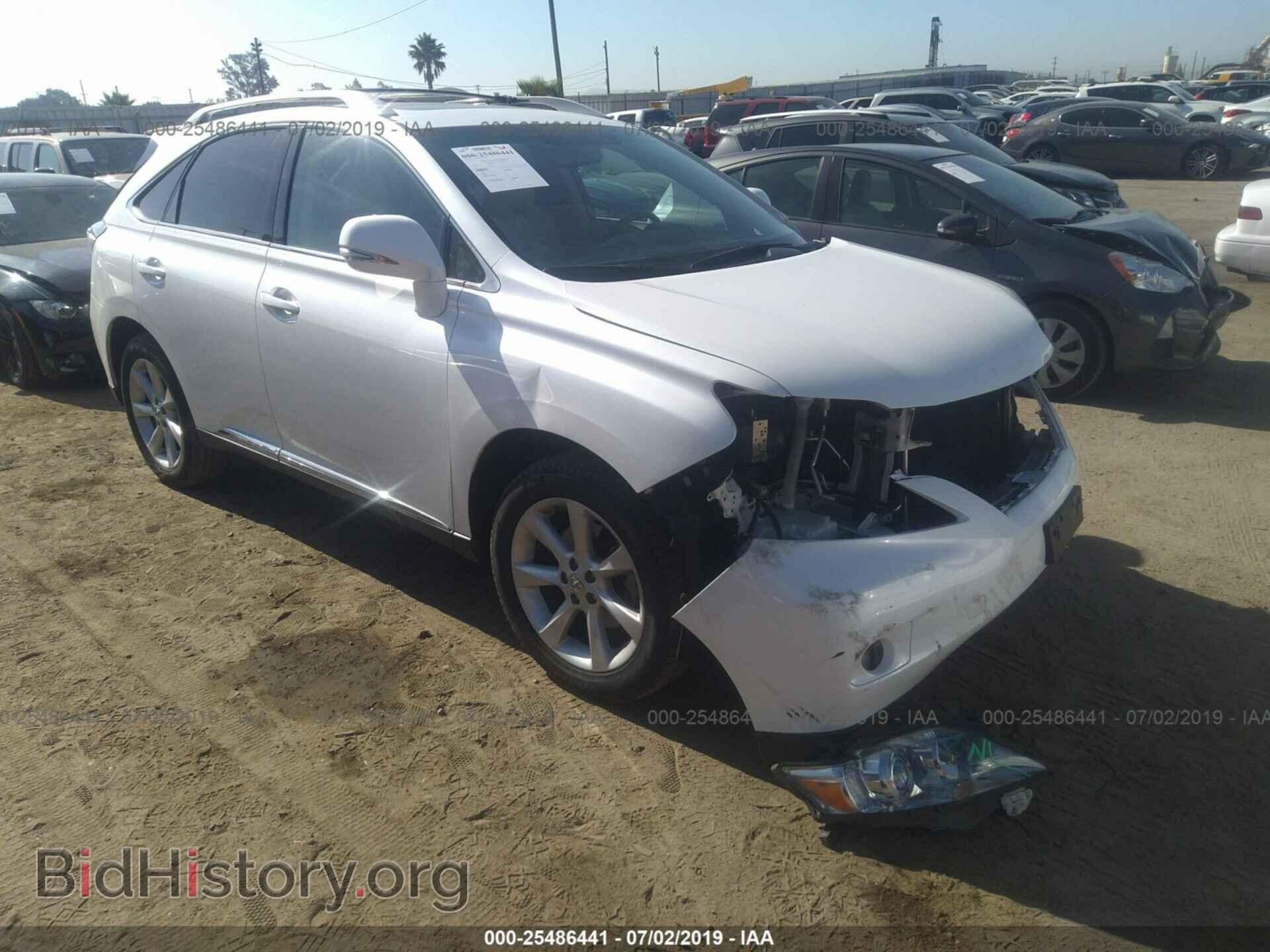 Photo 2T2ZK1BA7CC081646 - LEXUS RX 2012