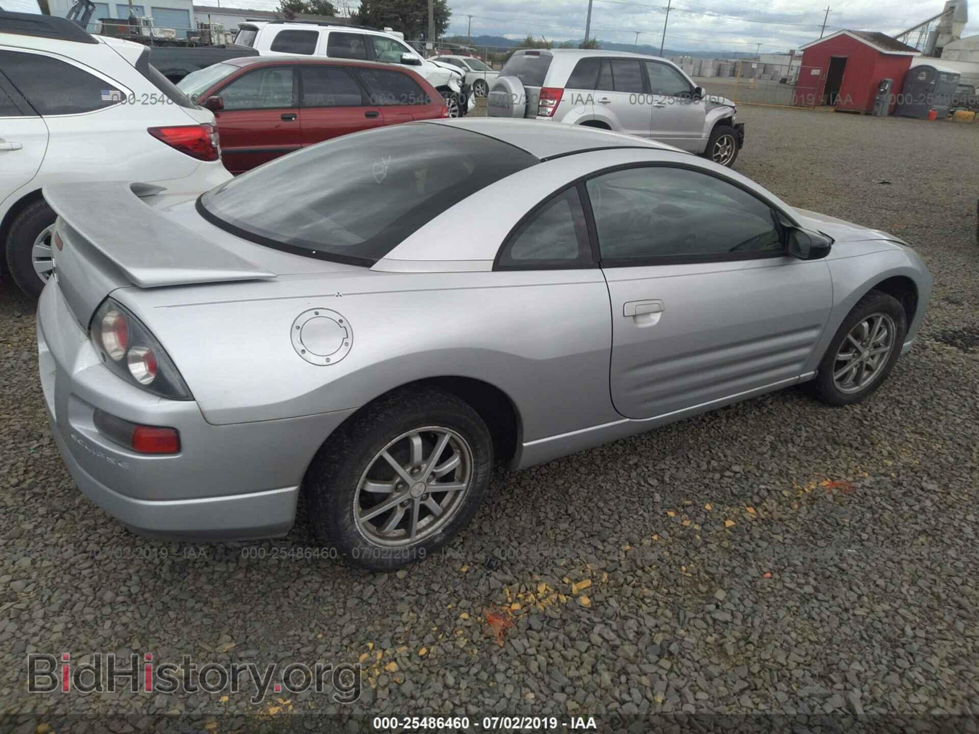 2002 MITSUBISHI ECLIPSE - VIN: 4A3AC44G22E005360 - Фото 4