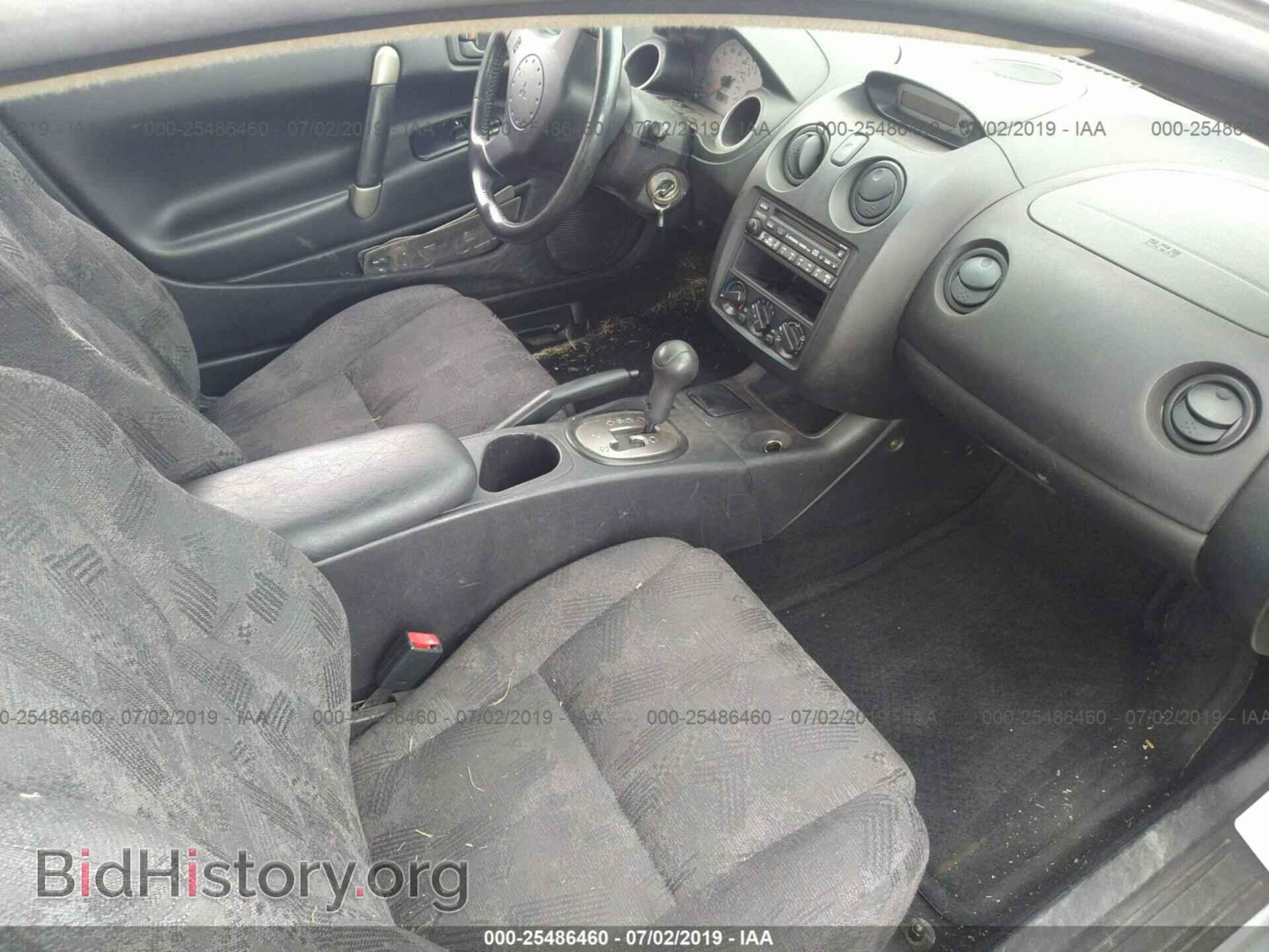 2002 MITSUBISHI ECLIPSE - VIN: 4A3AC44G22E005360 - Фото 5